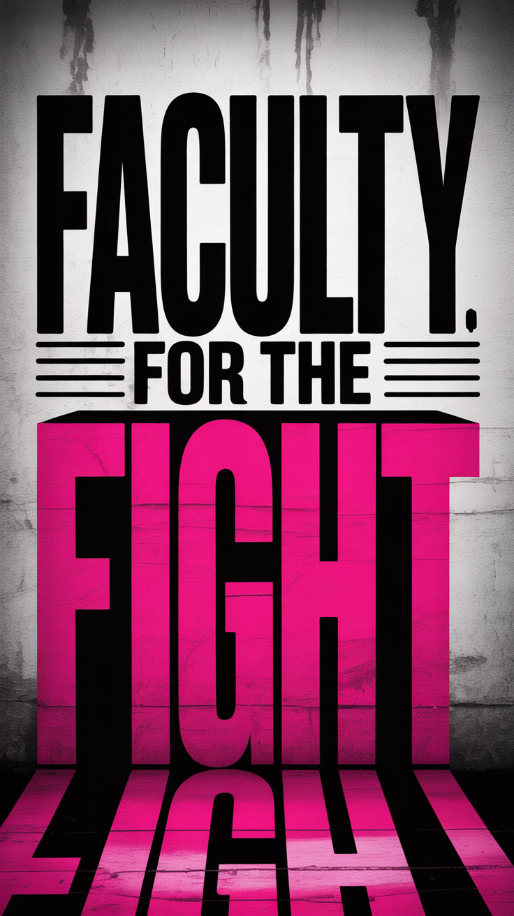 FACULTY FOR THE FIGHT