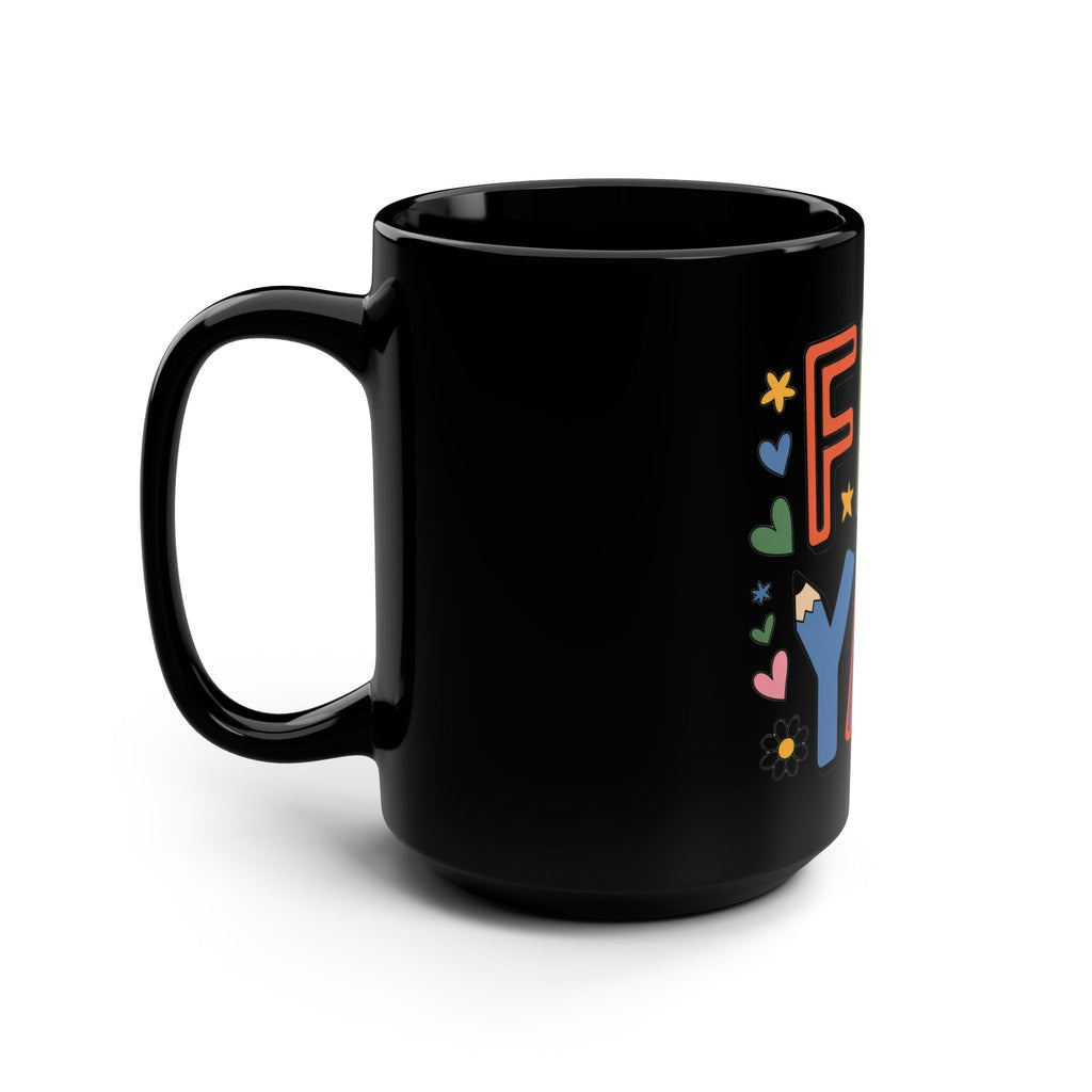 Black Mug, 15oz