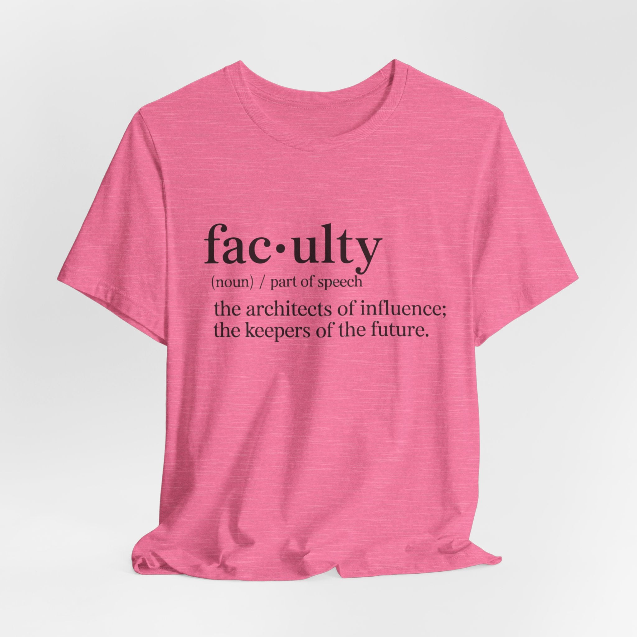 Faculty Definition T-Shirt – Academic Tee
