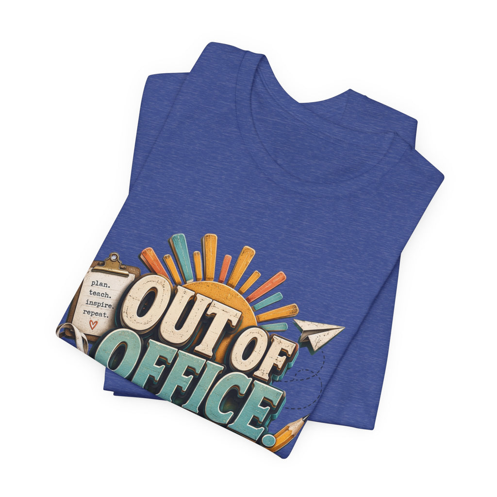 Out of Office Still the Influence T‑Shirt — Vacation & Influencer Beach Tee