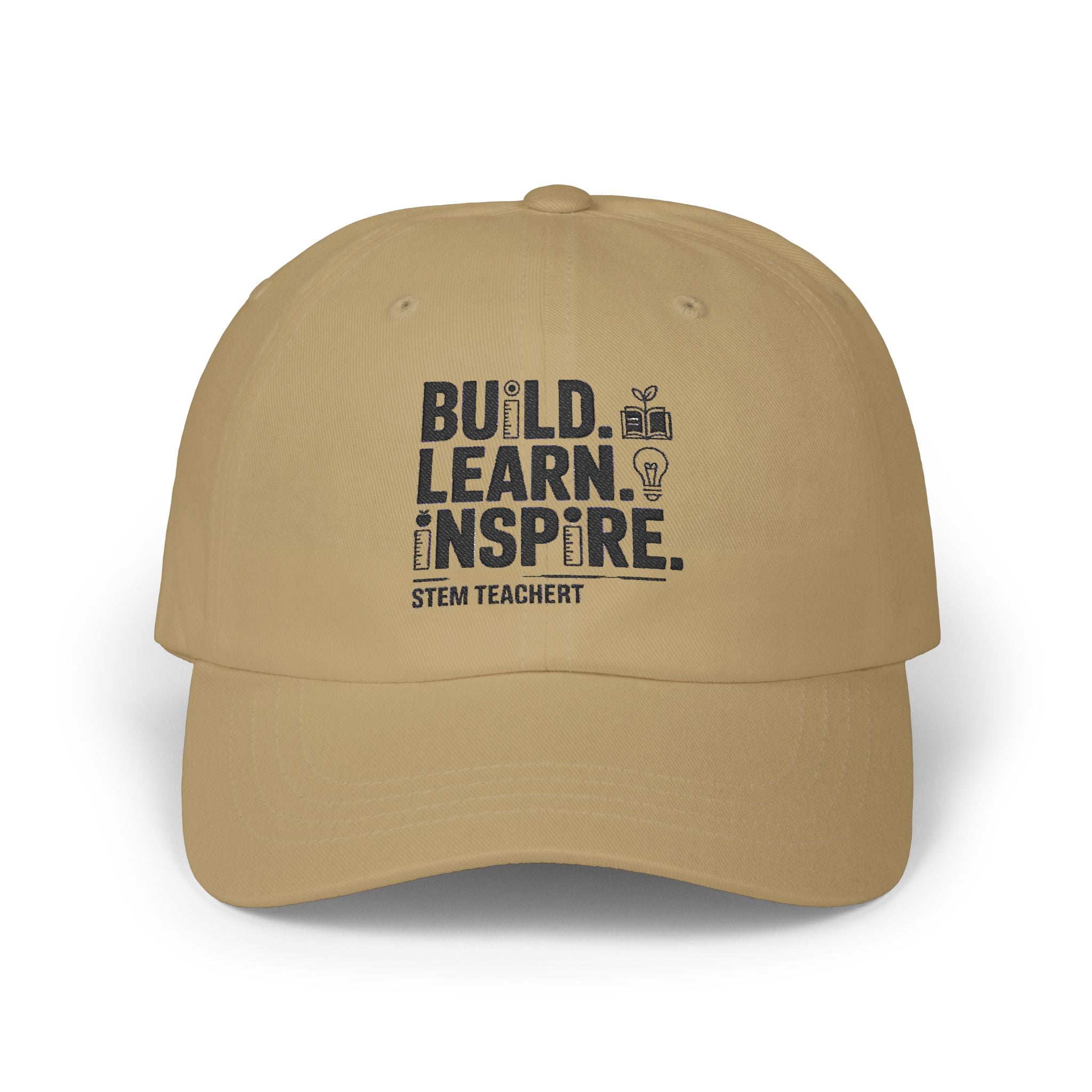 Inspirational Teacher Cap, Dad Hat, Gift for Educators, Stem Teacher Apparel, Learning Hat, Motivational Cap