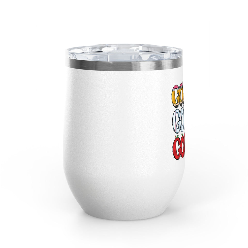 Thanksgiving  Gobble Wine Tumbler - 12oz Insulated Drinkware