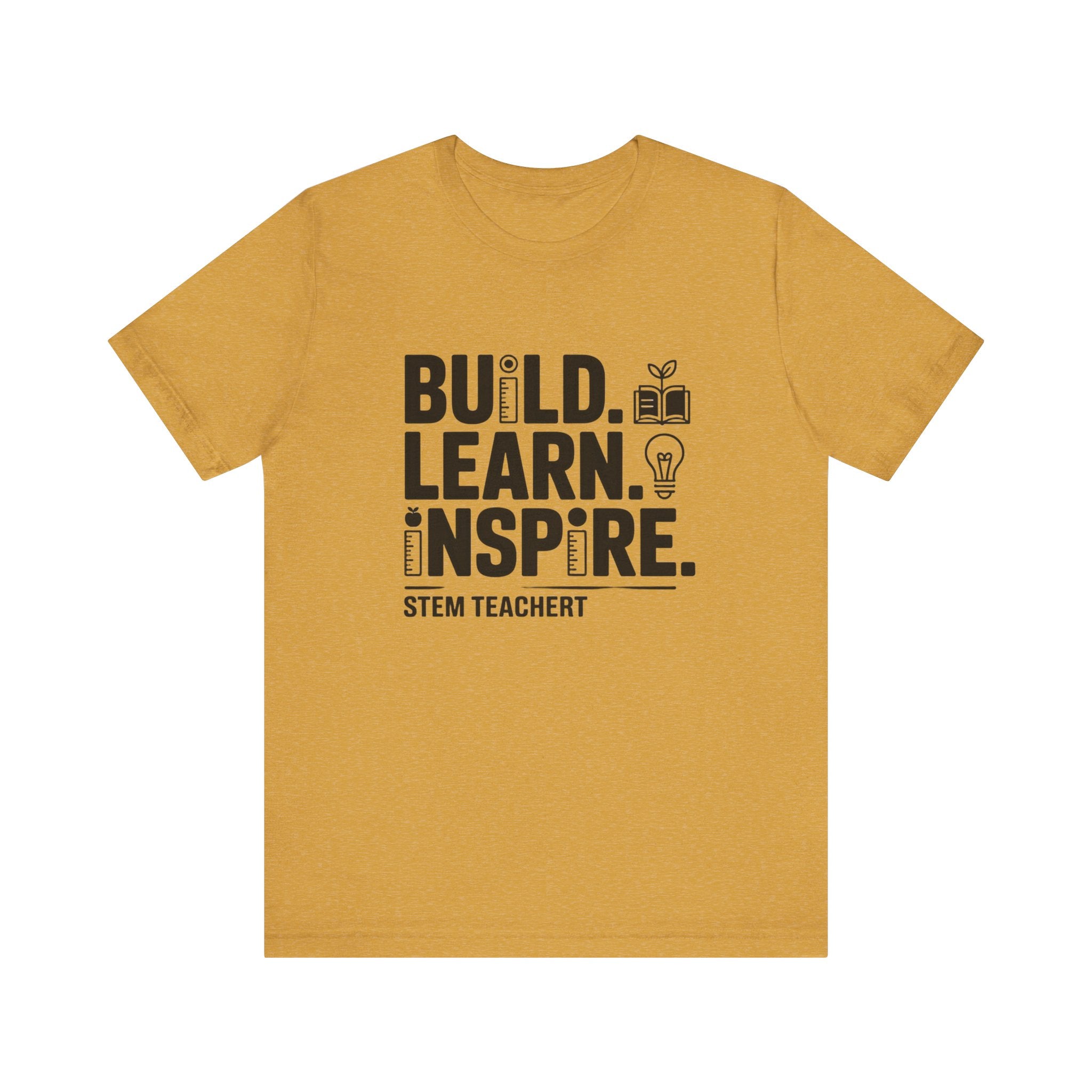 Inspire STEM Teacher Tee, Educational Shirt, Unisex T-Shirt, Teacher Gift, Back to School Outfit, Motivational Apparel