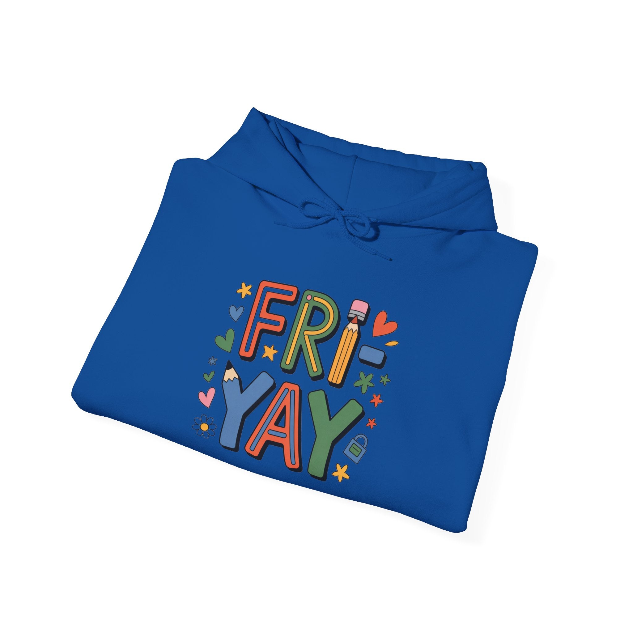 Cheerful Unisex Hooded Sweatshirt - Perfect for Casual Fridays, Birthdays, Cozy Nights, or Gift Giving