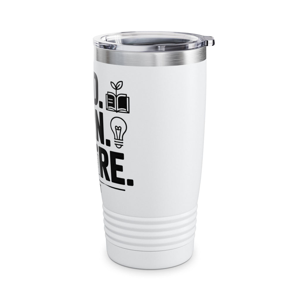 Inspiring Teacher Tumbler, 20oz Insulated Drinkware for STEM Enthusiasts, Motivational Gift for Educators, Teacher Appreciation, Back [...]