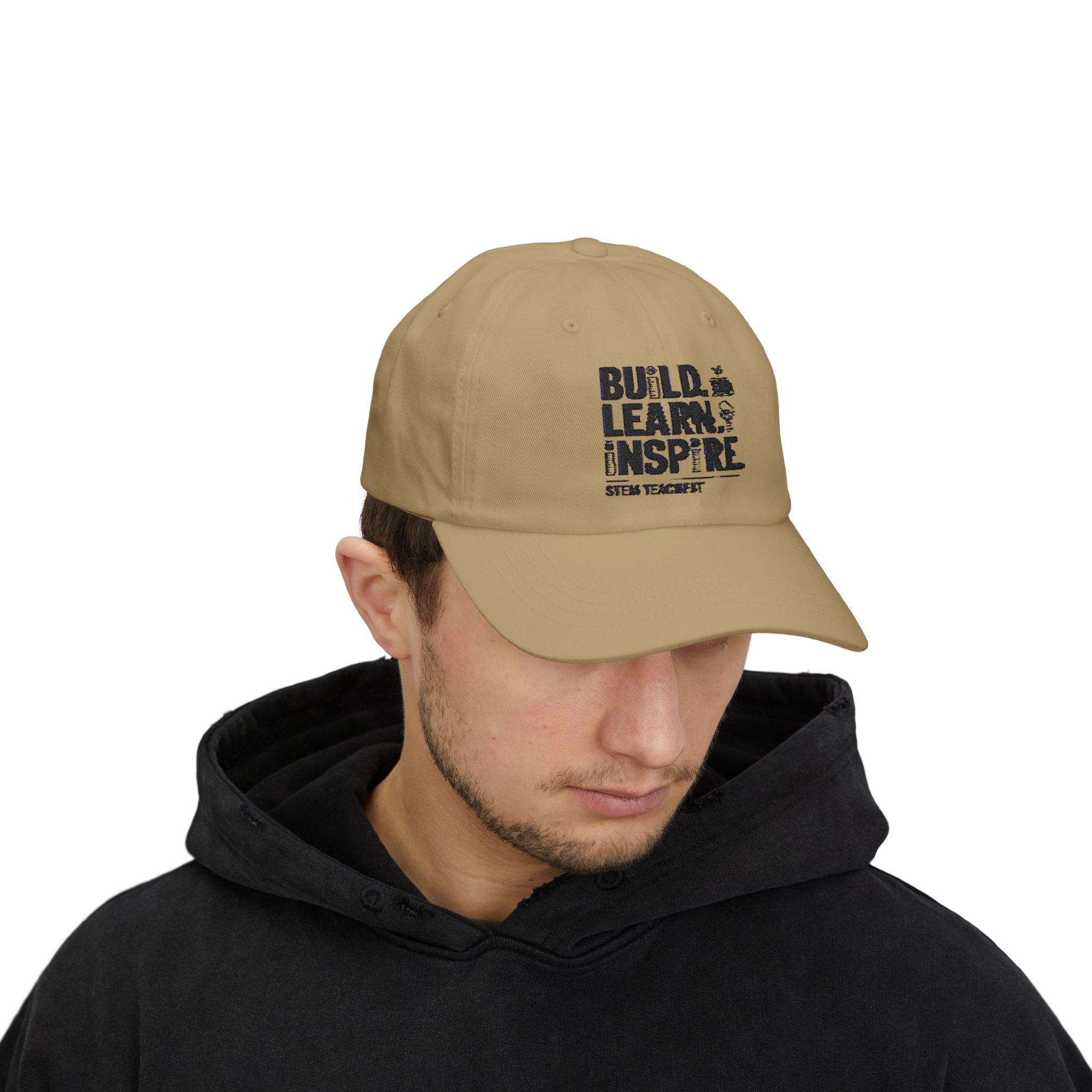 Inspirational Teacher Cap, Dad Hat, Gift for Educators, Stem Teacher Apparel, Learning Hat, Motivational Cap
