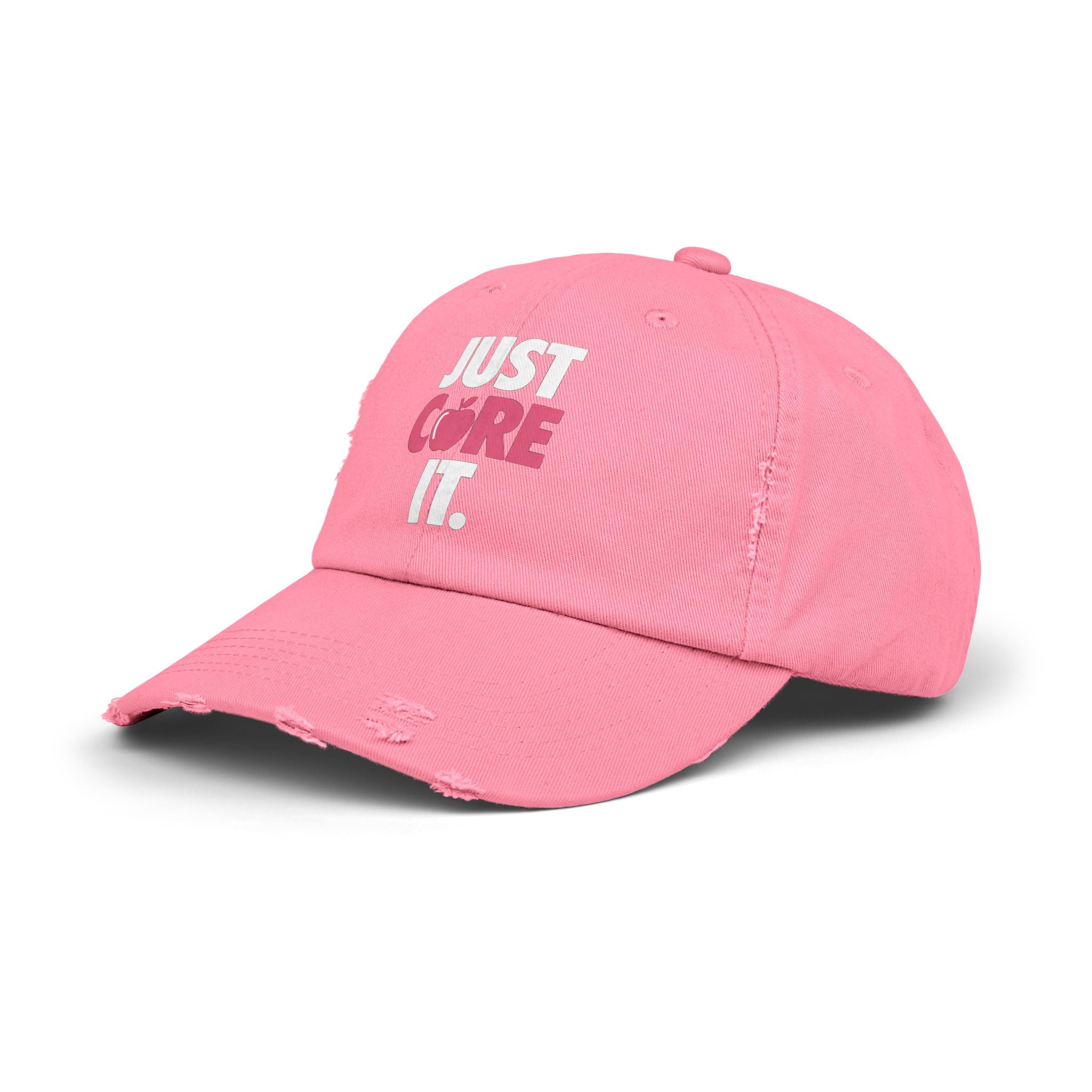 Just Cure IT (Breast Cancer Awareness ) Distressed Cap