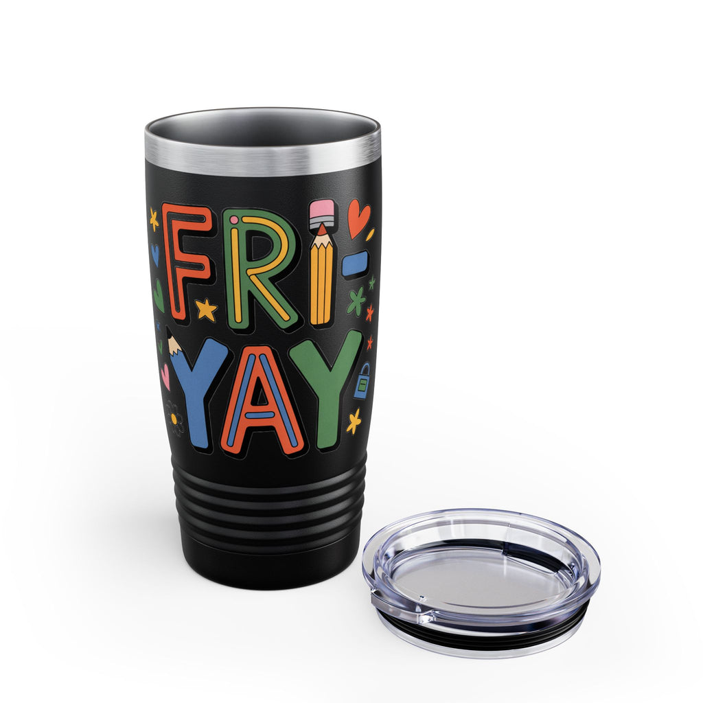 Colorful FRIDAY 20oz Tumbler | Fun Drinkware for Weekend Vibes | Perfect Gift for Friends & Family, Travel Mug, Coffee Cup, Insulated [...]