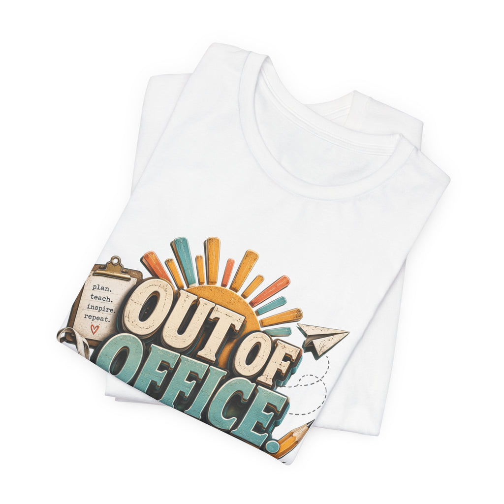 Out of Office Still the Influence T‑Shirt — Vacation & Influencer Beach Tee