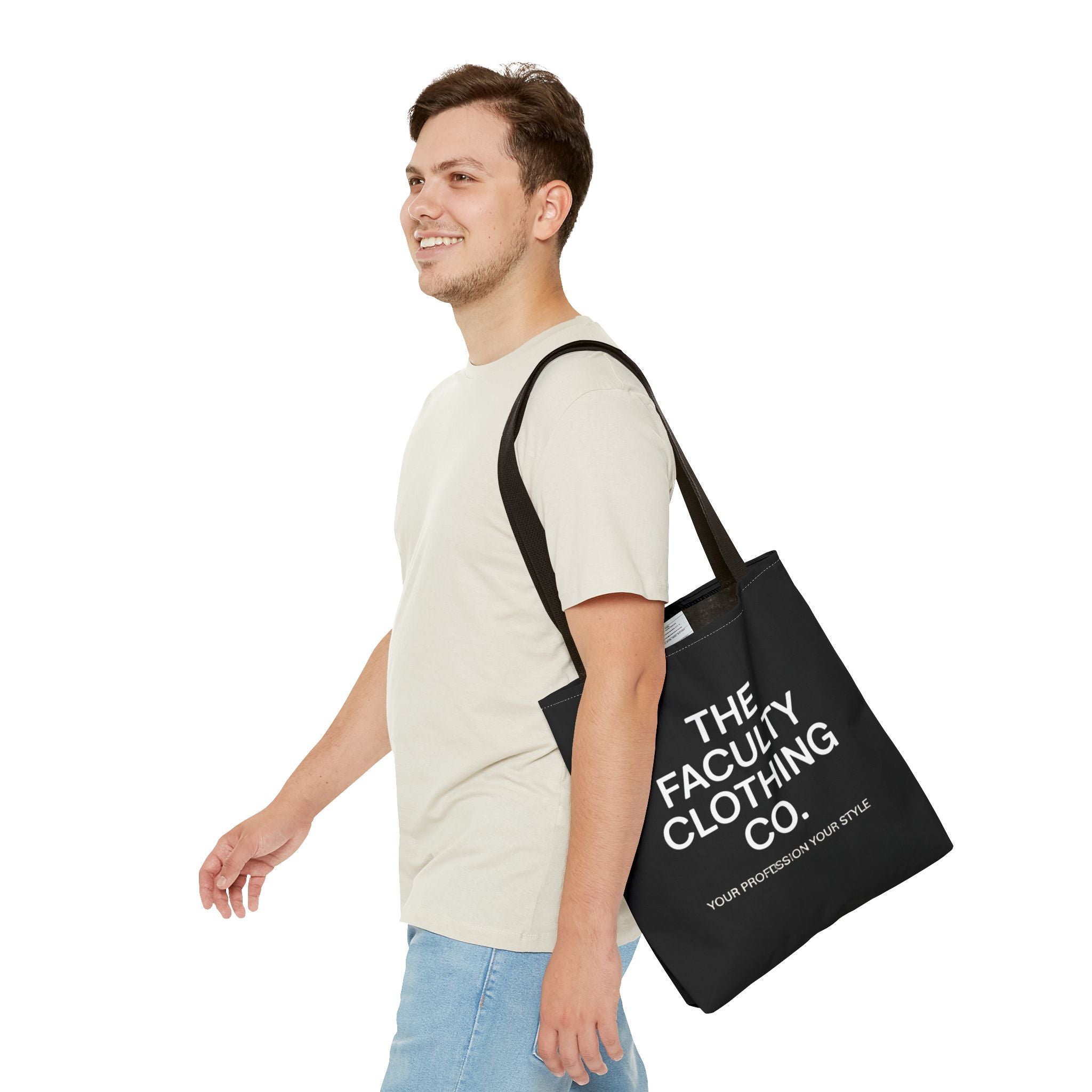 Stylish Faculty Tote Bag, Cute Teacher Canvas Bag, Eco-Friendly Student Tote, Teacher Appreciation Gift, College Tote for Professors