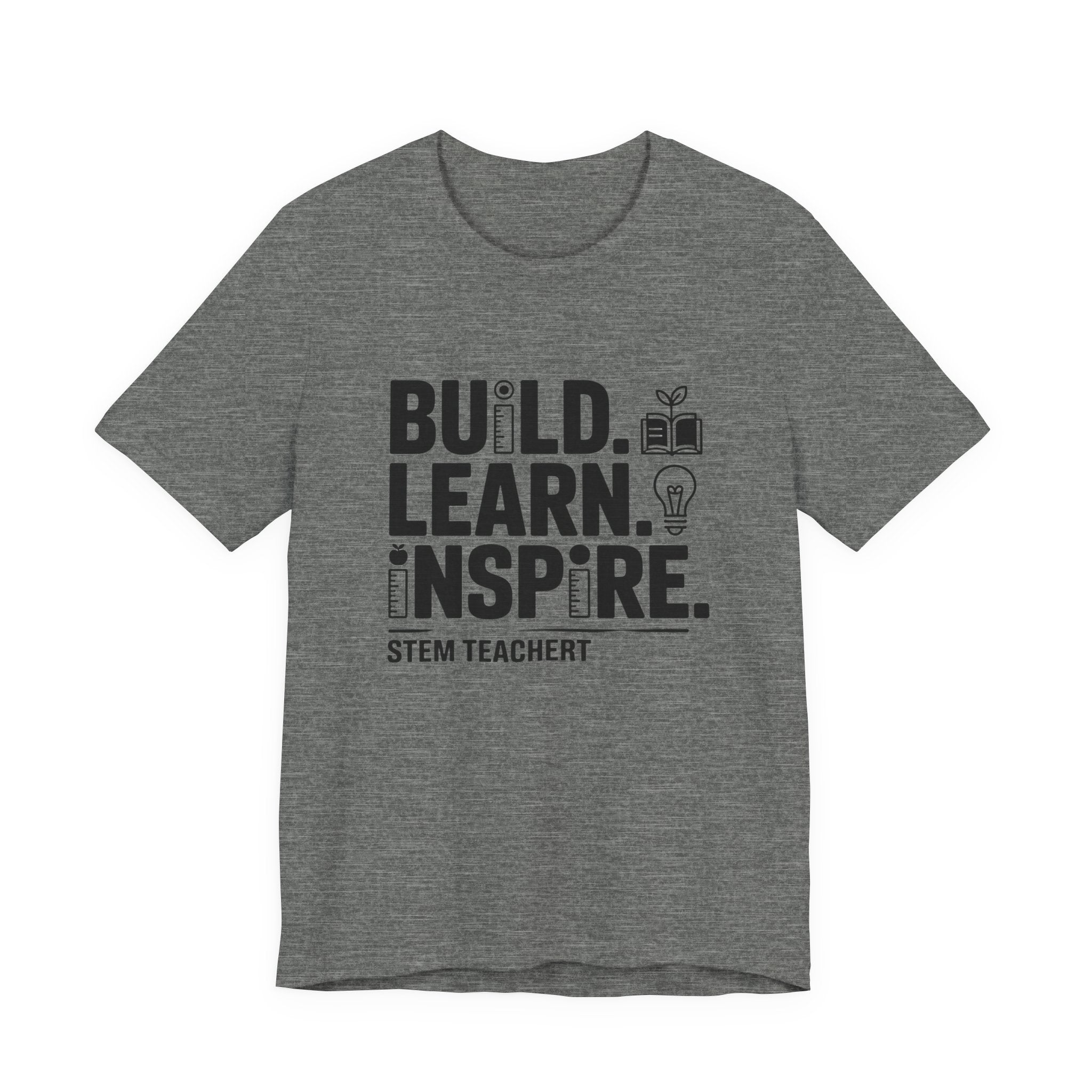 Inspire STEM Teacher Tee, Educational Shirt, Unisex T-Shirt, Teacher Gift, Back to School Outfit, Motivational Apparel