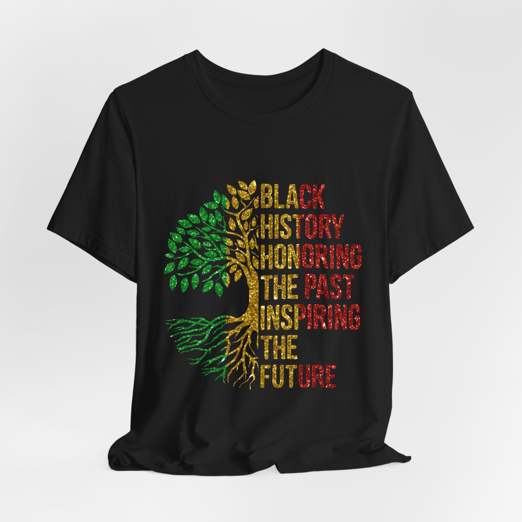 Black History Tree T-Shirt — "Honoring the Past, Inspiring the Future"