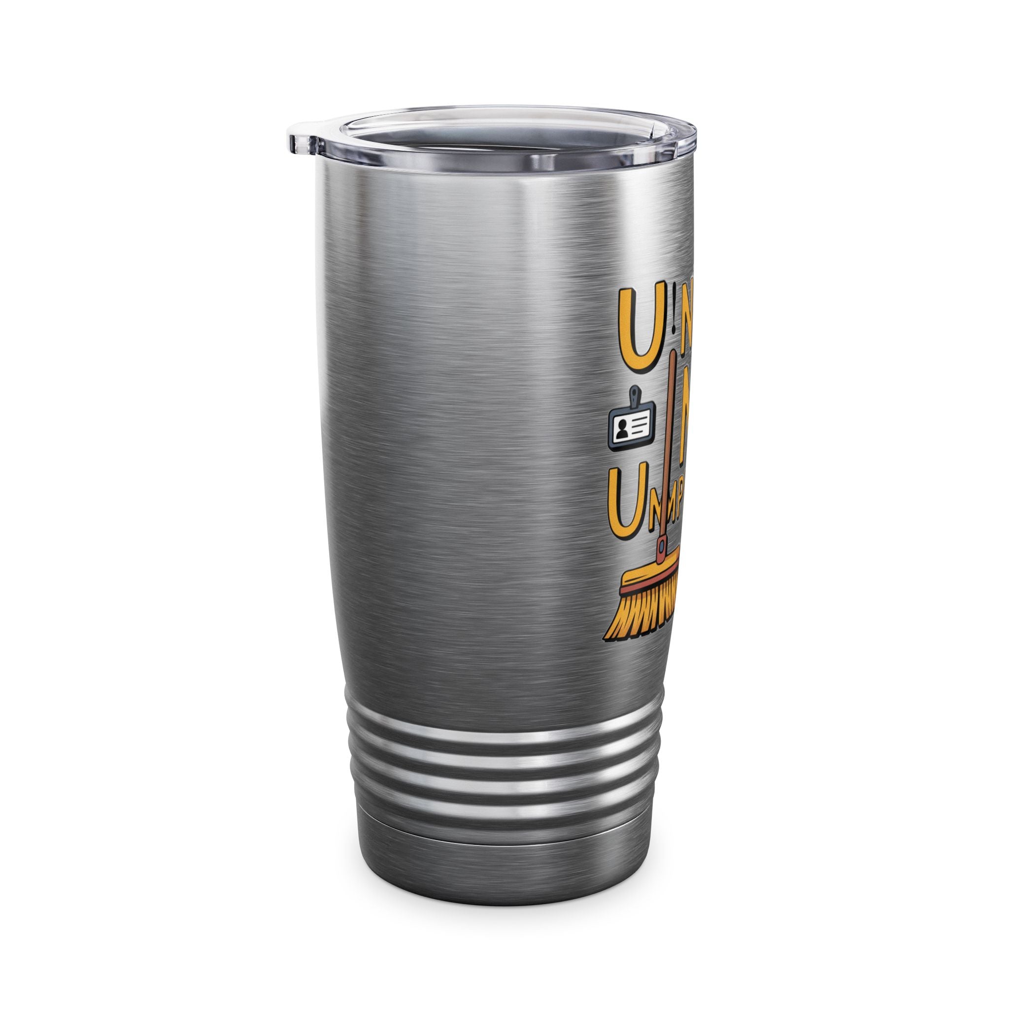 Support Staff Tumbler, Motivational Travel Mug, Office Drinkware, Gift for Team, Unseen Not Unimportant, 20oz Insulated Cup