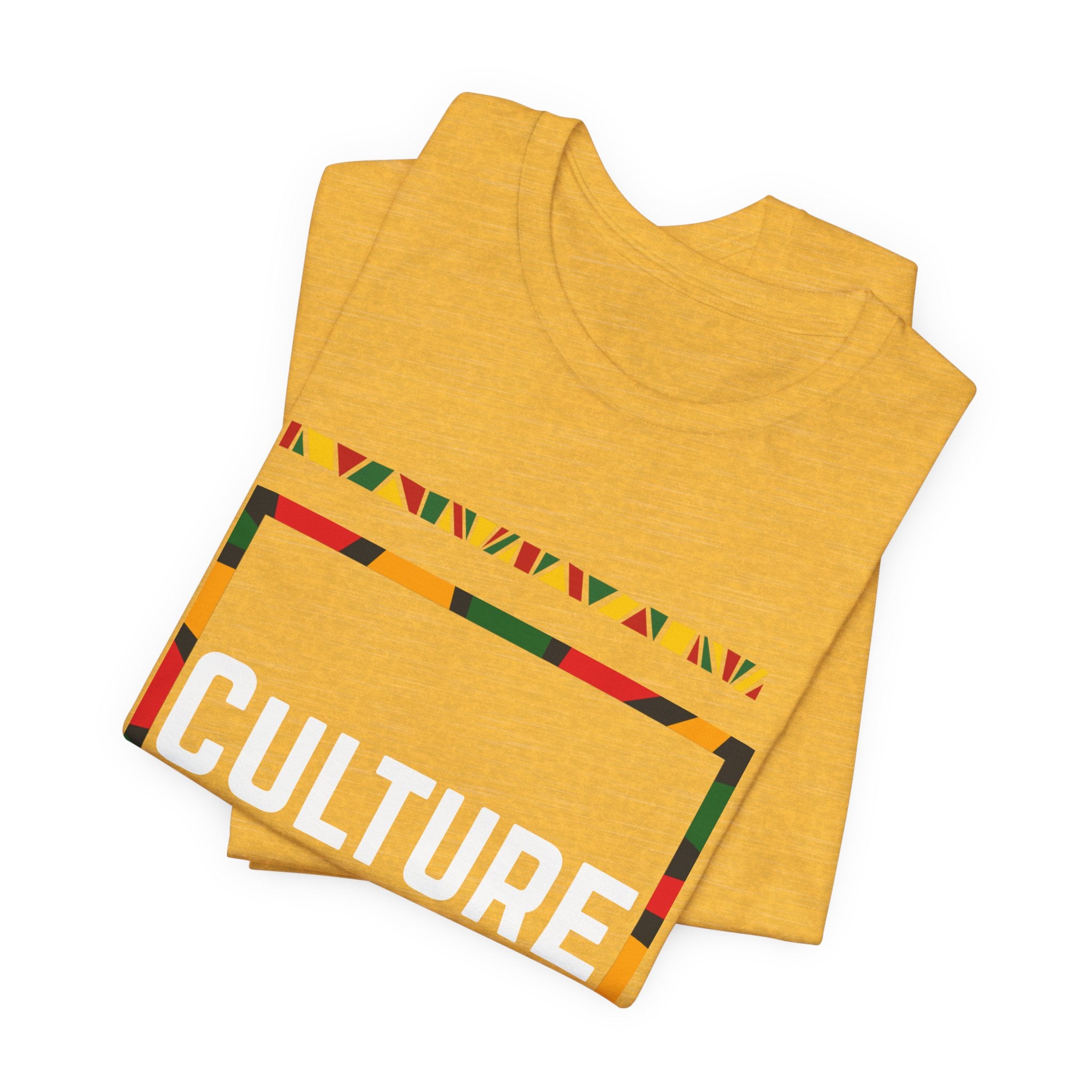 Colorful Geometric Frame Tee — Minimal Abstract Square Graphic T-Shirt