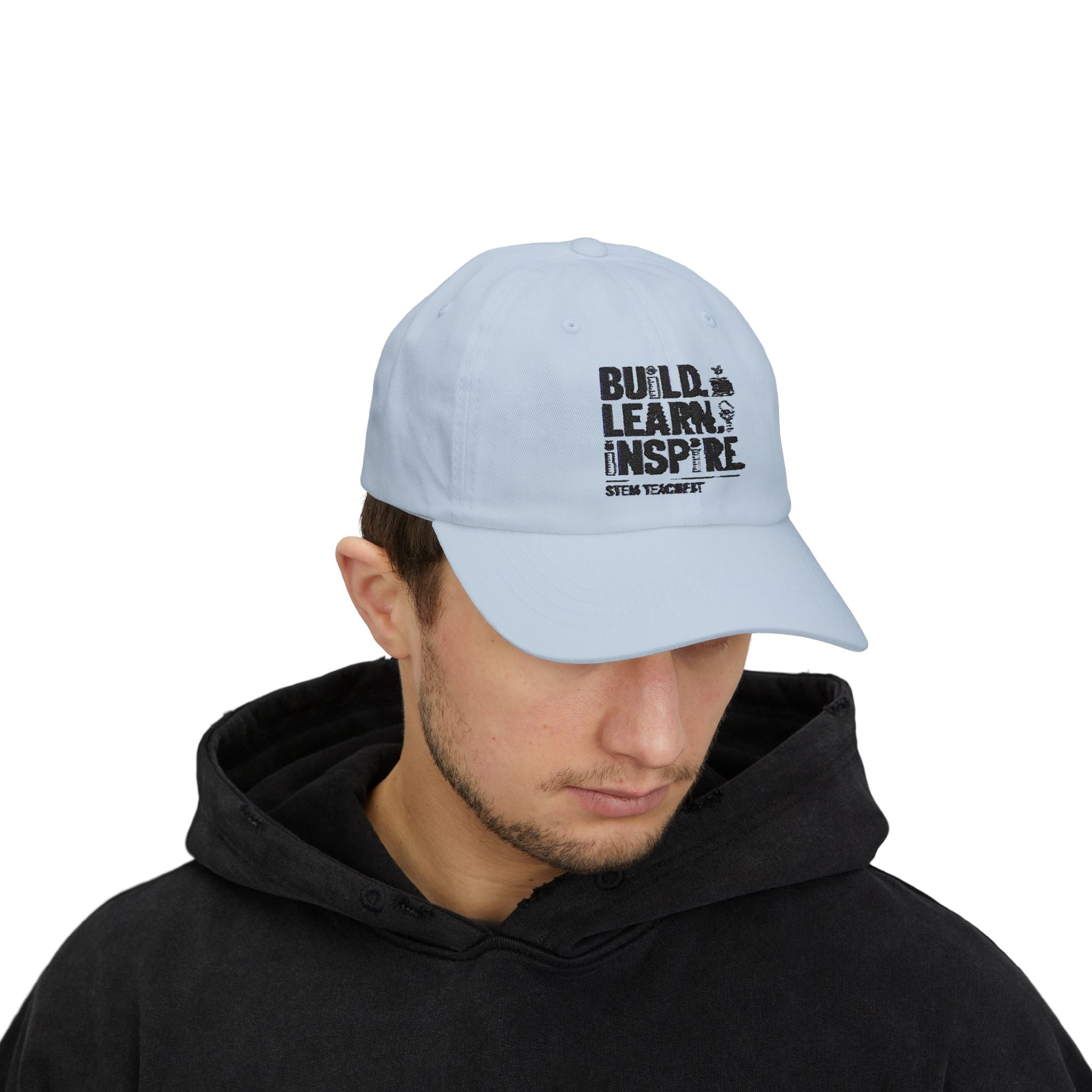 Inspirational Teacher Cap, Dad Hat, Gift for Educators, Stem Teacher Apparel, Learning Hat, Motivational Cap