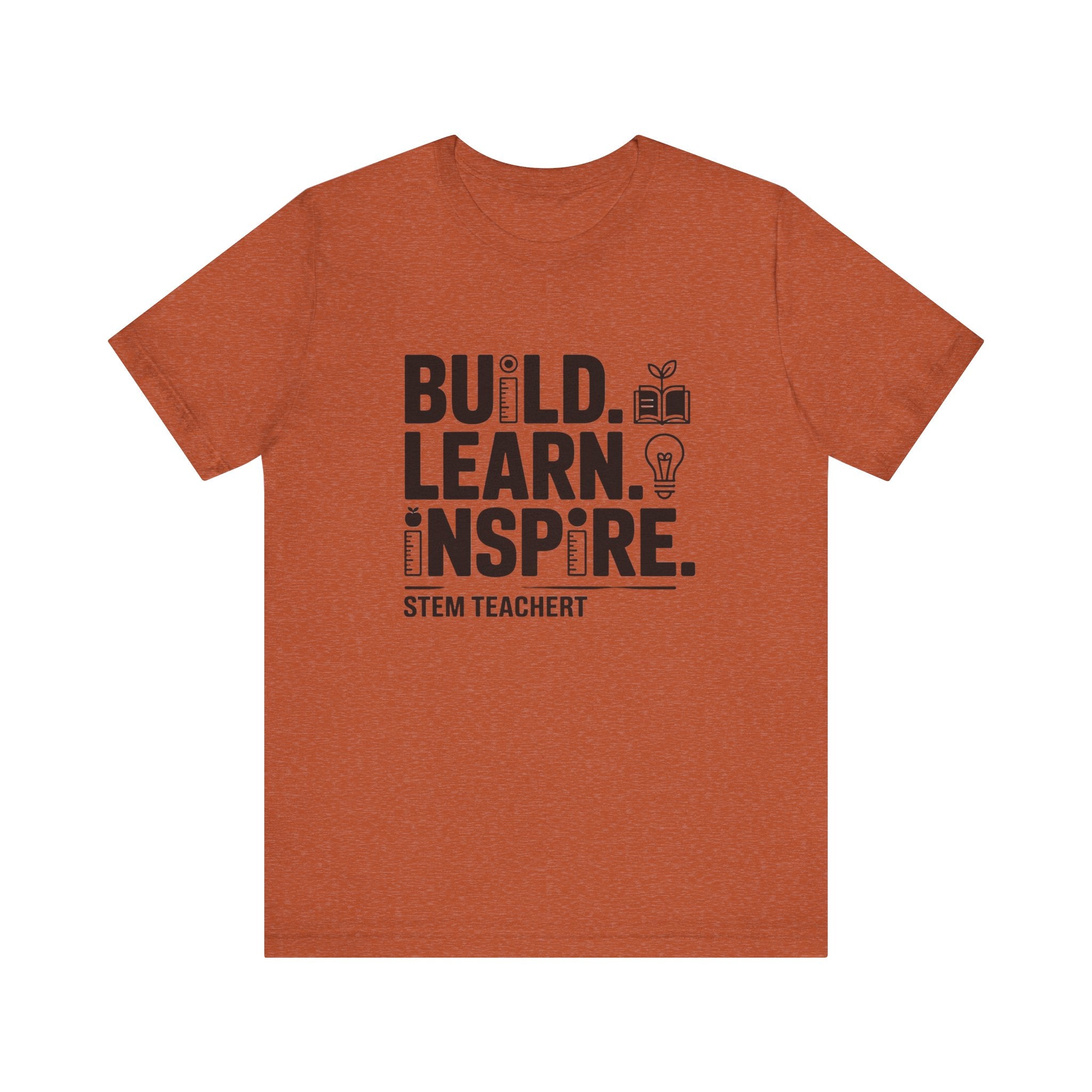 Inspire STEM Teacher Tee, Educational Shirt, Unisex T-Shirt, Teacher Gift, Back to School Outfit, Motivational Apparel