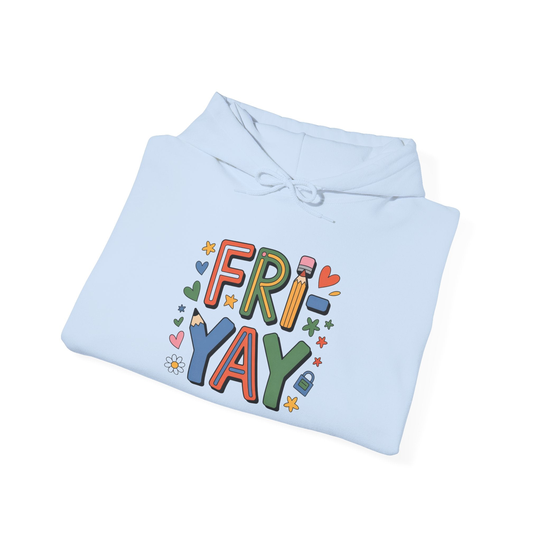 Cheerful Unisex Hooded Sweatshirt - Perfect for Casual Fridays, Birthdays, Cozy Nights, or Gift Giving