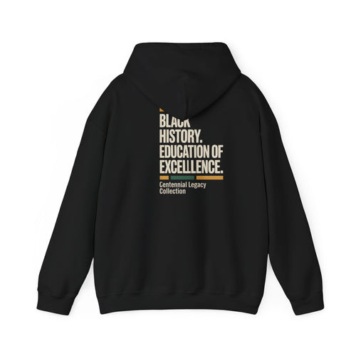 Black History Education of Excellence Hoodie – Centennial Legacy Collection