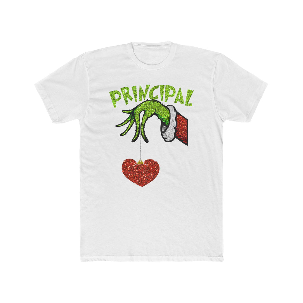 Principal Grinch Tee – Funny Holiday School Principal Christmas Shirt