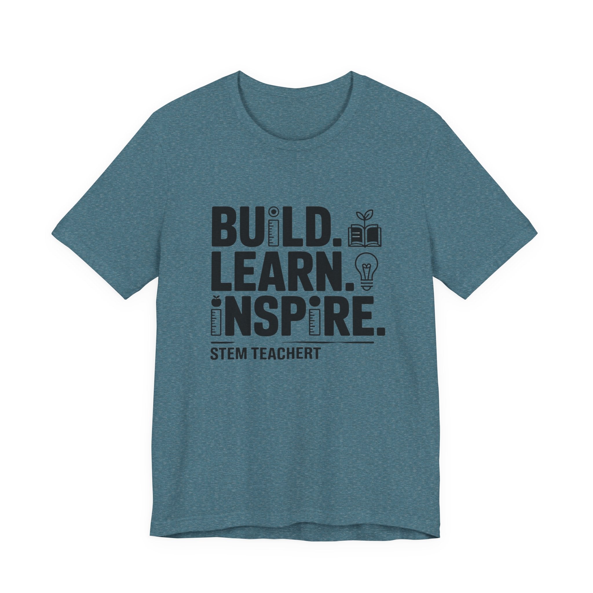Inspire STEM Teacher Tee, Educational Shirt, Unisex T-Shirt, Teacher Gift, Back to School Outfit, Motivational Apparel
