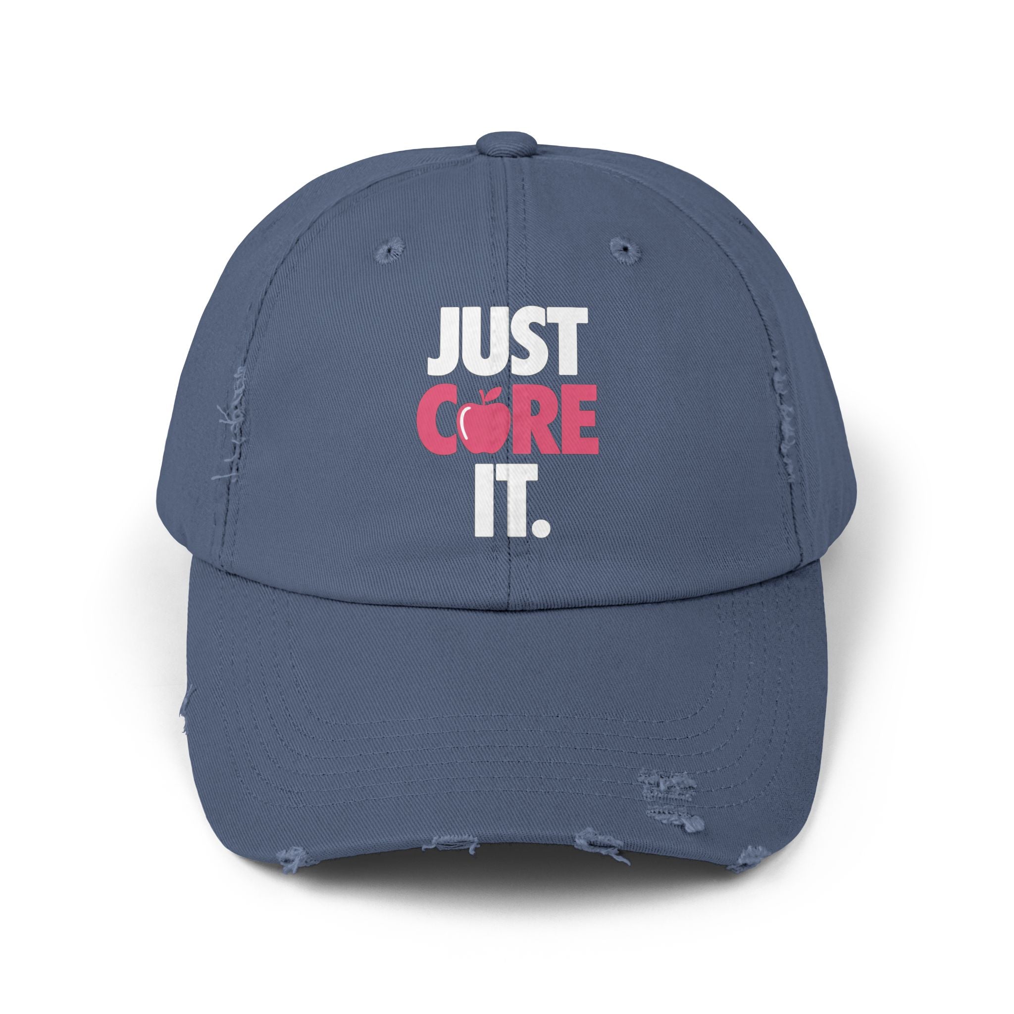 Just Cure IT (Breast Cancer Awareness ) Distressed Cap
