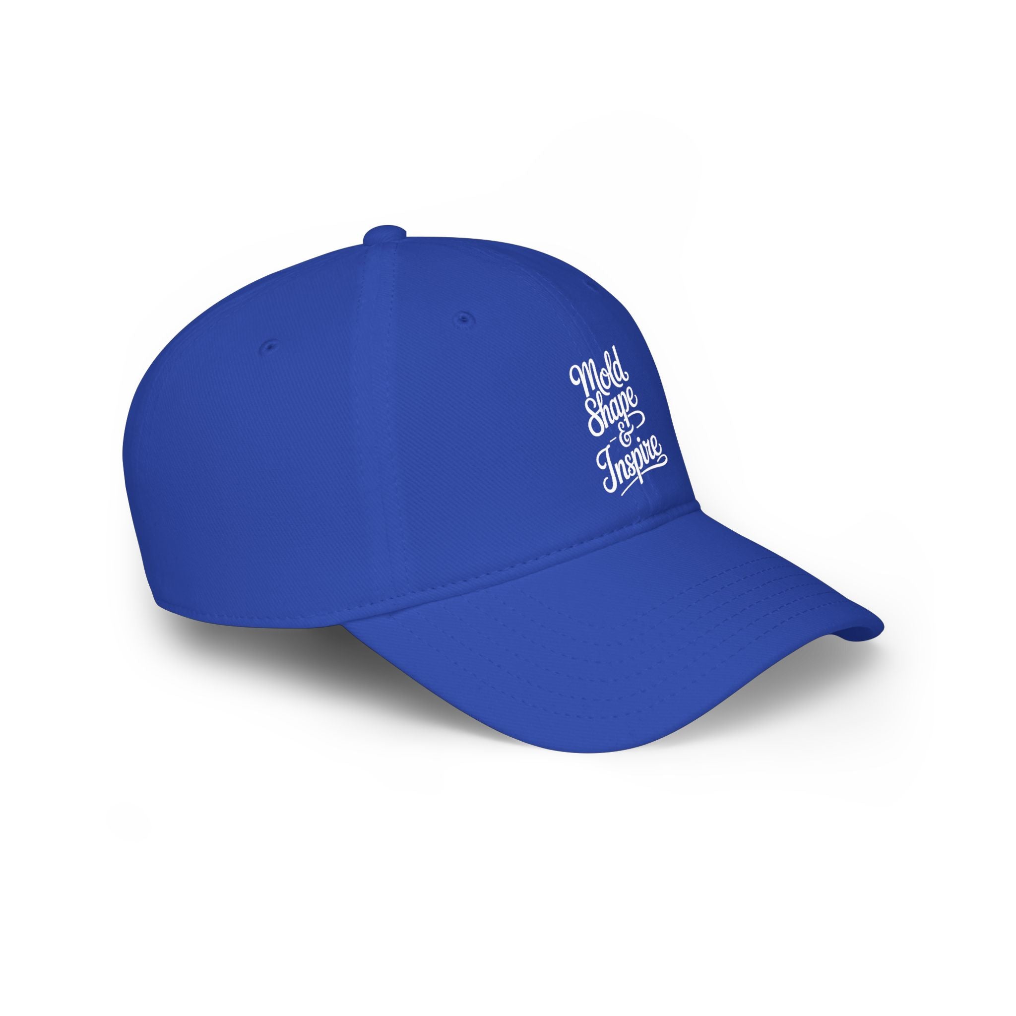 Low Profile Baseball Cap – "Mold, Shape & Inspire" Embroidered Motivational Hat