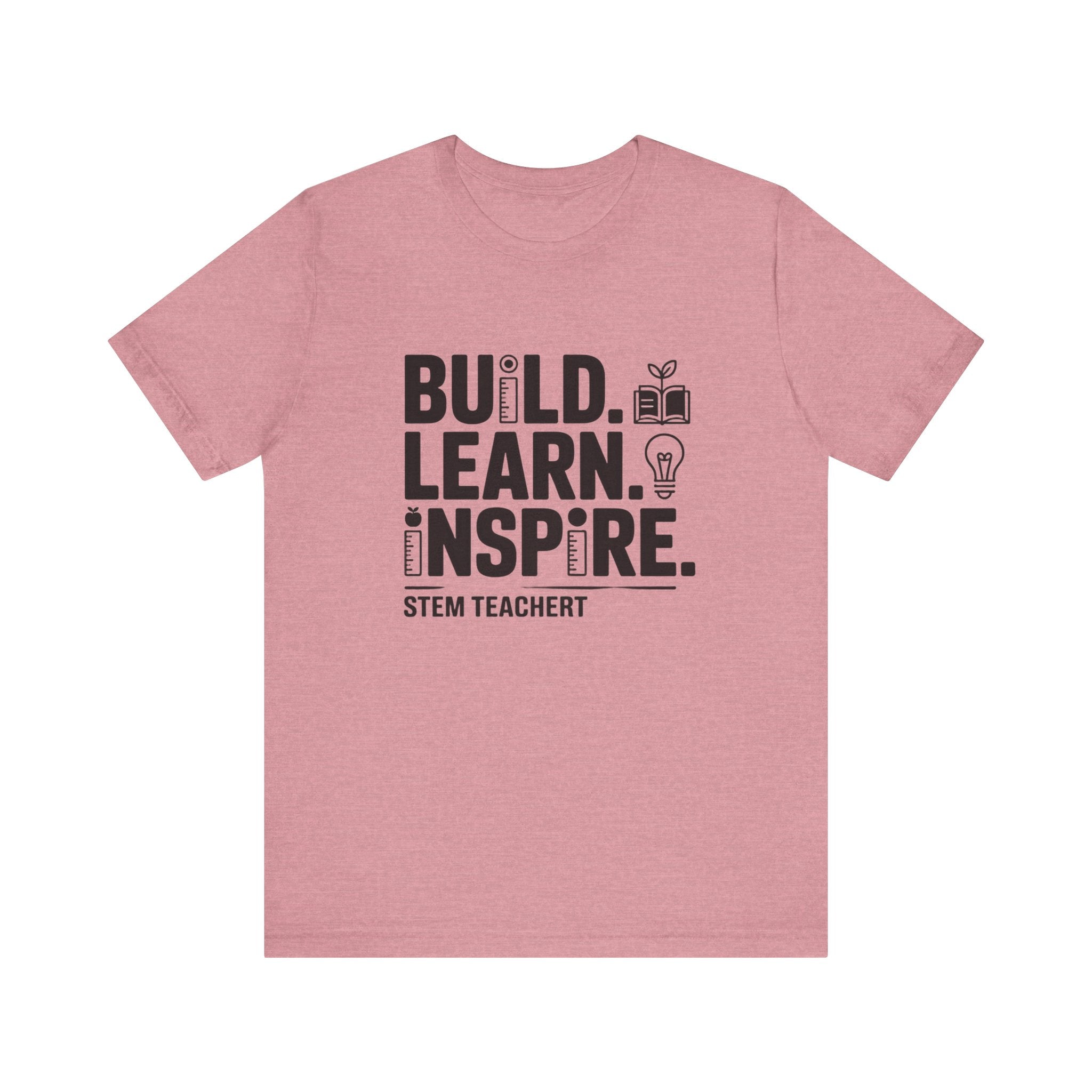 Inspire STEM Teacher Tee, Educational Shirt, Unisex T-Shirt, Teacher Gift, Back to School Outfit, Motivational Apparel