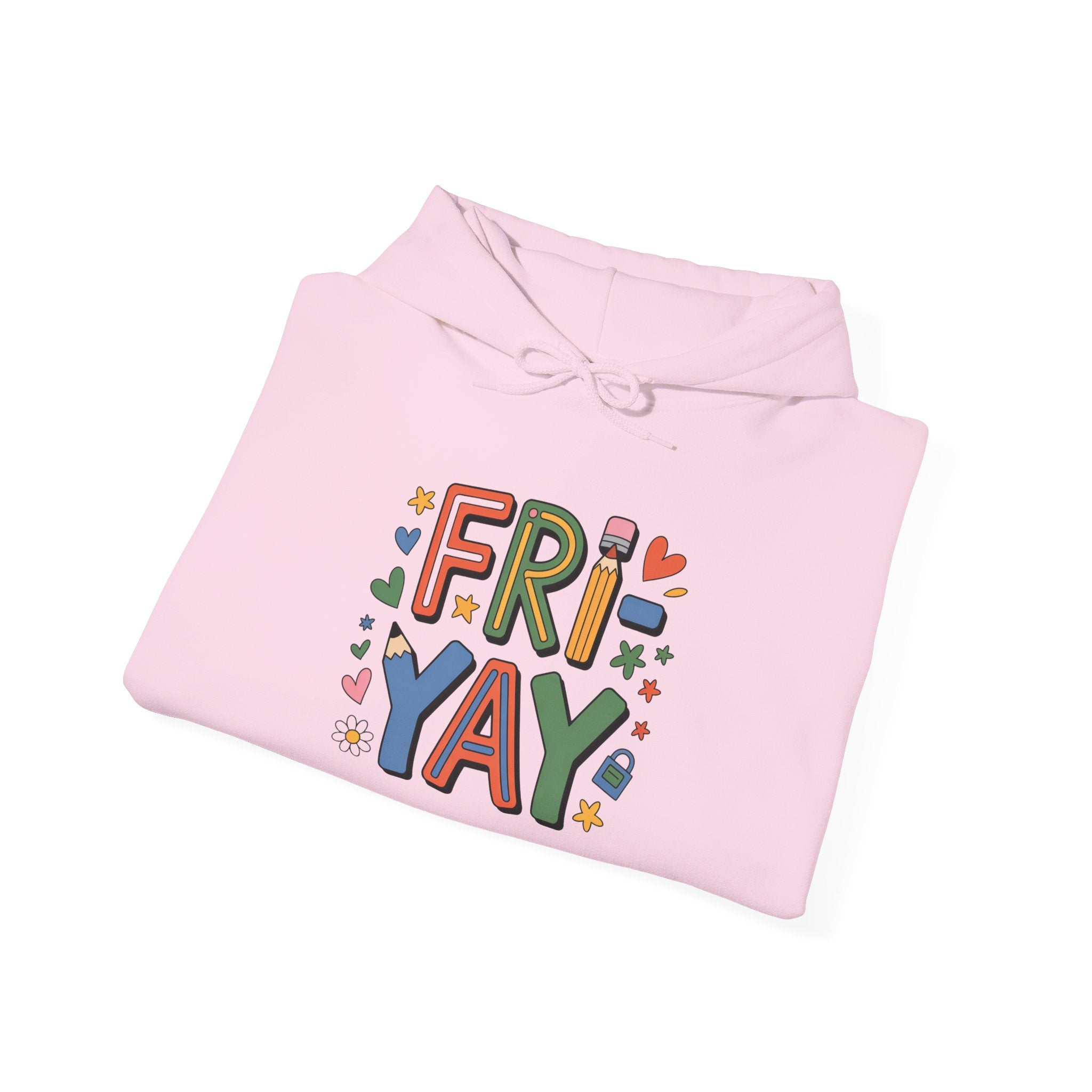 Cheerful Unisex Hooded Sweatshirt - Perfect for Casual Fridays, Birthdays, Cozy Nights, or Gift Giving