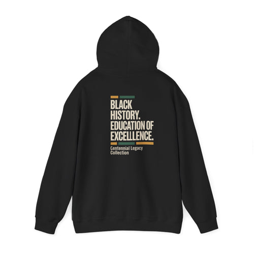 Black History Education of Excellence Hoodie – Centennial Legacy Collection
