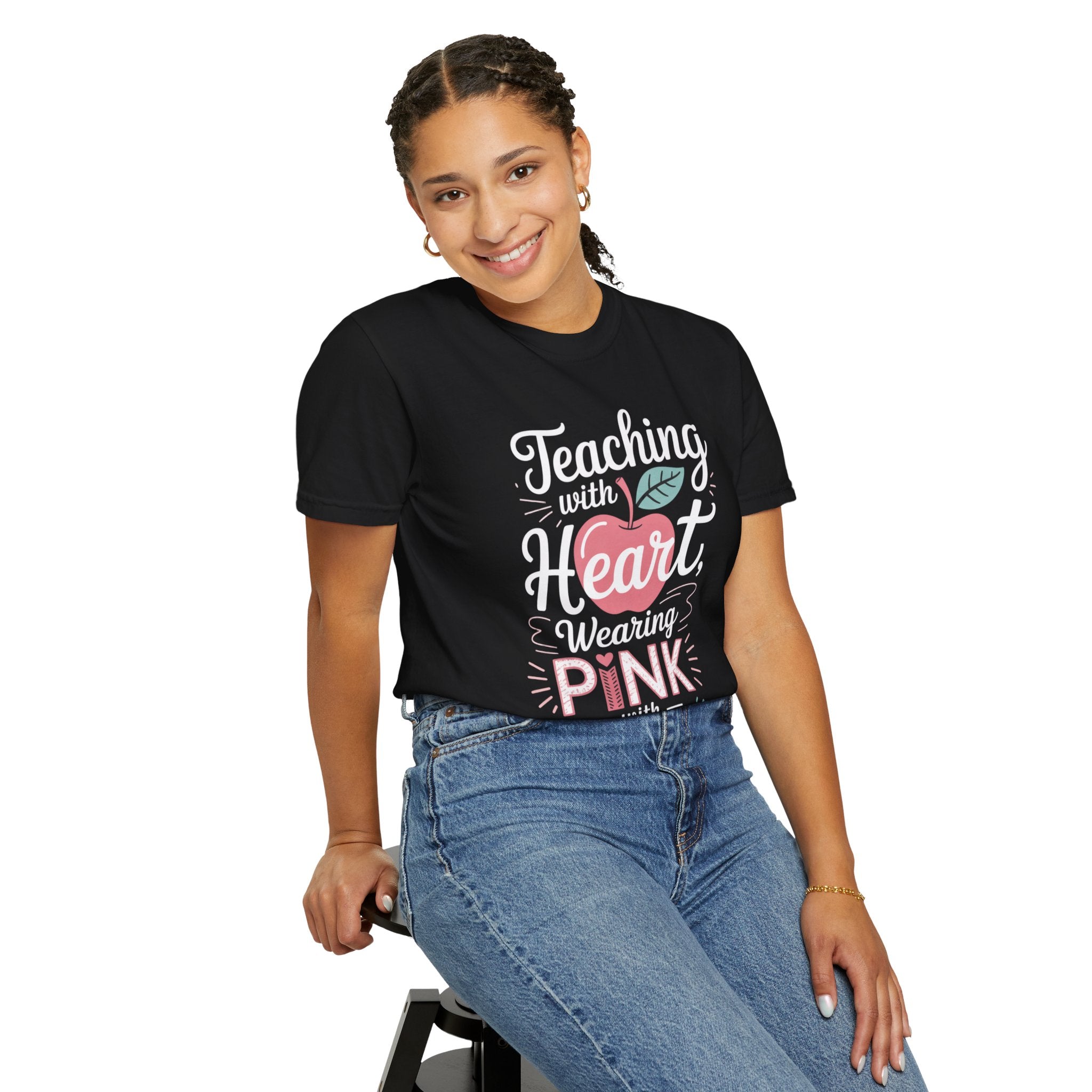 Teaching With Heart BCA Unisex Garment-Dyed T-shirt