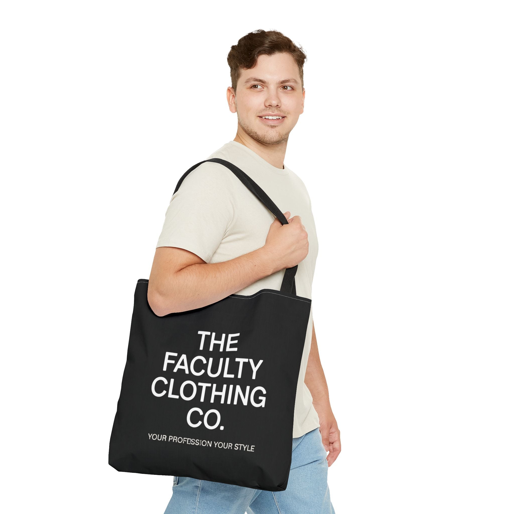Stylish Faculty Tote Bag, Cute Teacher Canvas Bag, Eco-Friendly Student Tote, Teacher Appreciation Gift, College Tote for Professors
