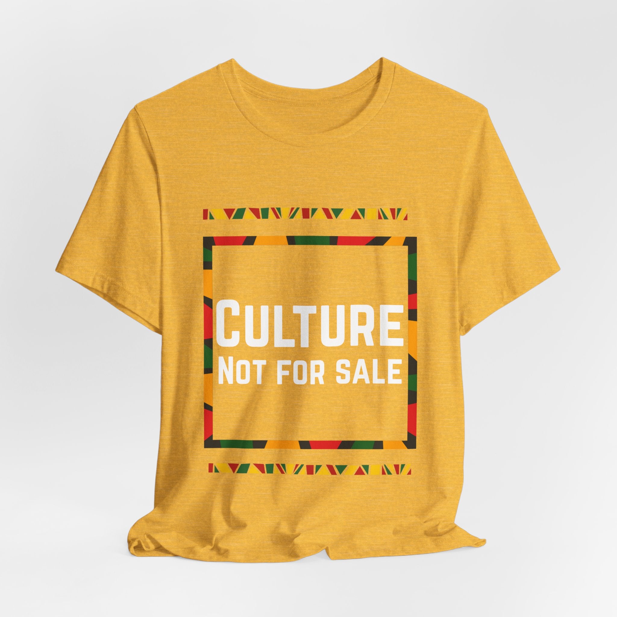 Colorful Geometric Frame Tee — Minimal Abstract Square Graphic T-Shirt