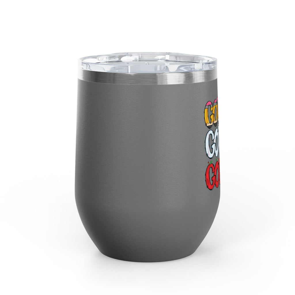 Thanksgiving  Gobble Wine Tumbler - 12oz Insulated Drinkware