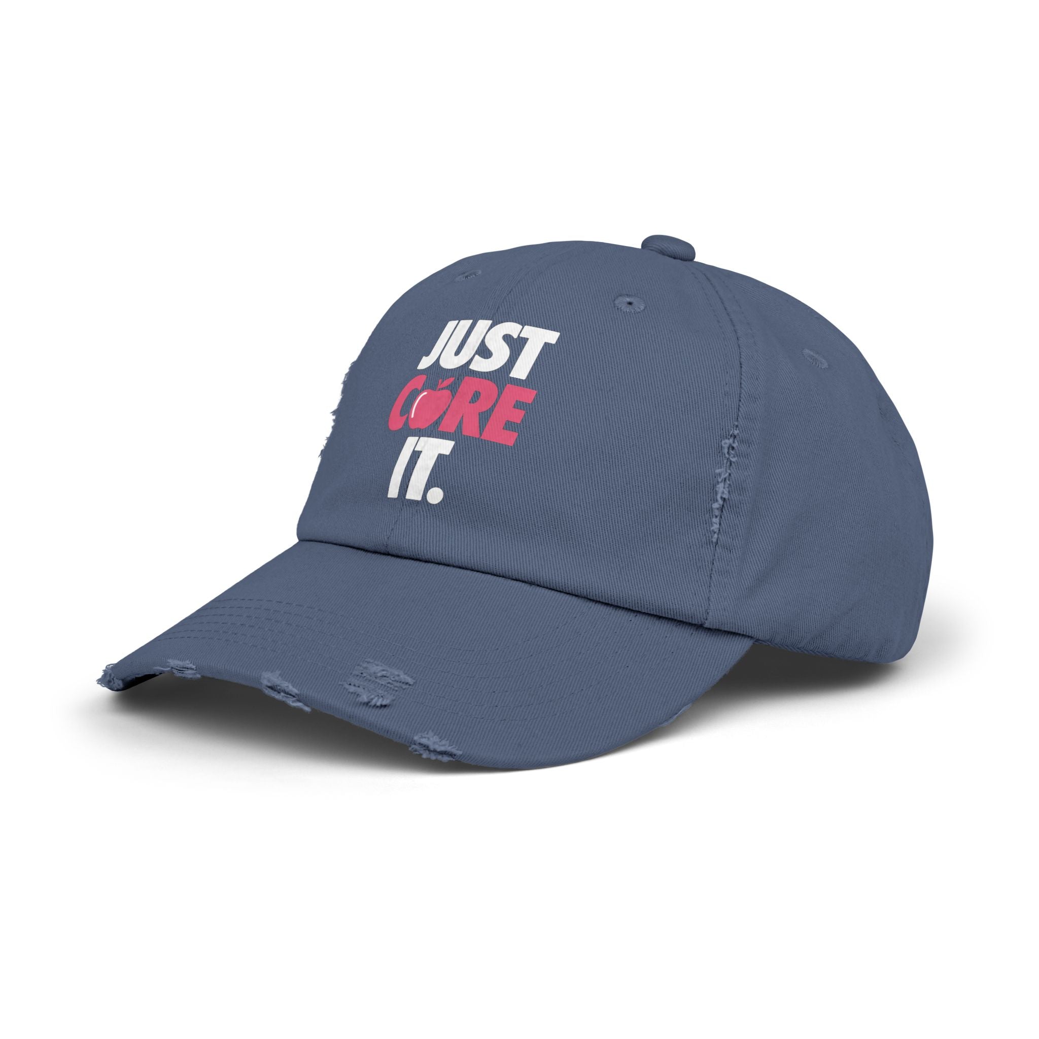 Just Cure IT (Breast Cancer Awareness ) Distressed Cap