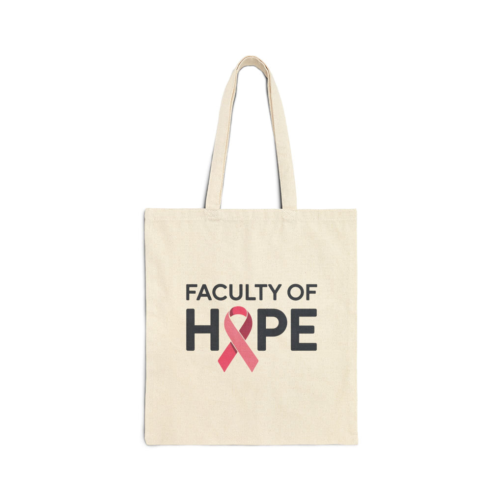 Faculty of Hope Tote Bag, Inspirational Cotton Canvas Bag, Breast Cancer Awareness, Eco-Friendly Shopping Tote, Gift for Supporters, [...]