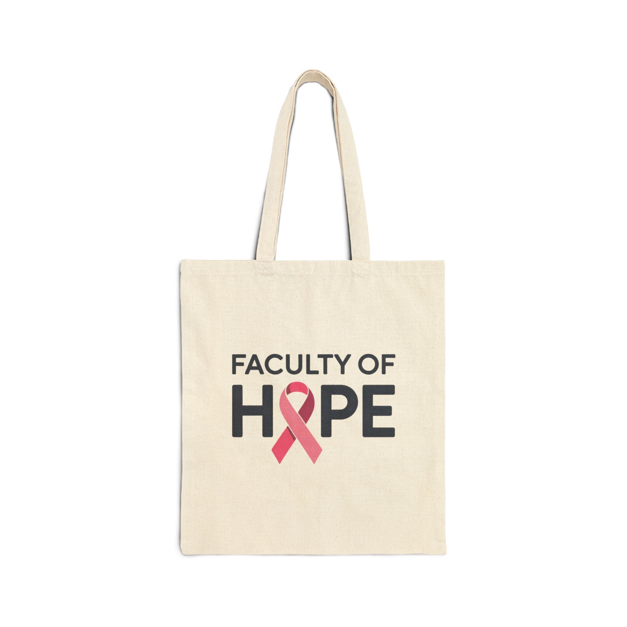 Faculty of Hope Tote Bag, Inspirational Cotton Canvas Bag, Breast Cancer Awareness, Eco-Friendly Shopping Tote, Gift for Supporters, [...]