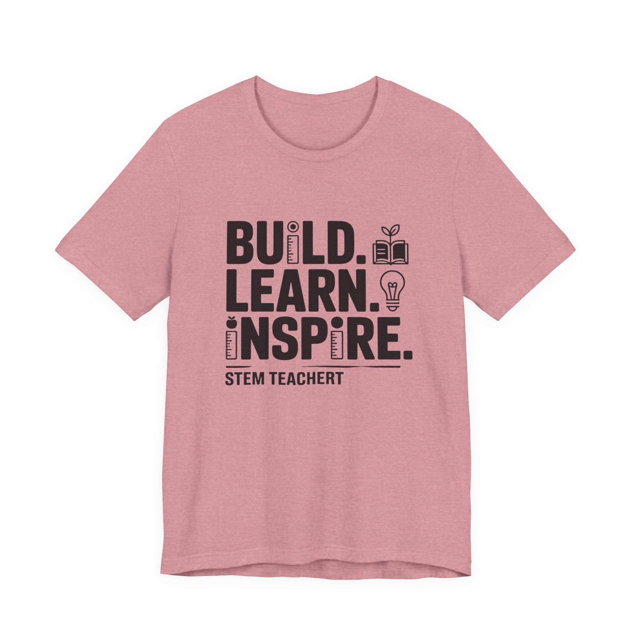 Inspire STEM Teacher Tee, Educational Shirt, Unisex T-Shirt, Teacher Gift, Back to School Outfit, Motivational Apparel