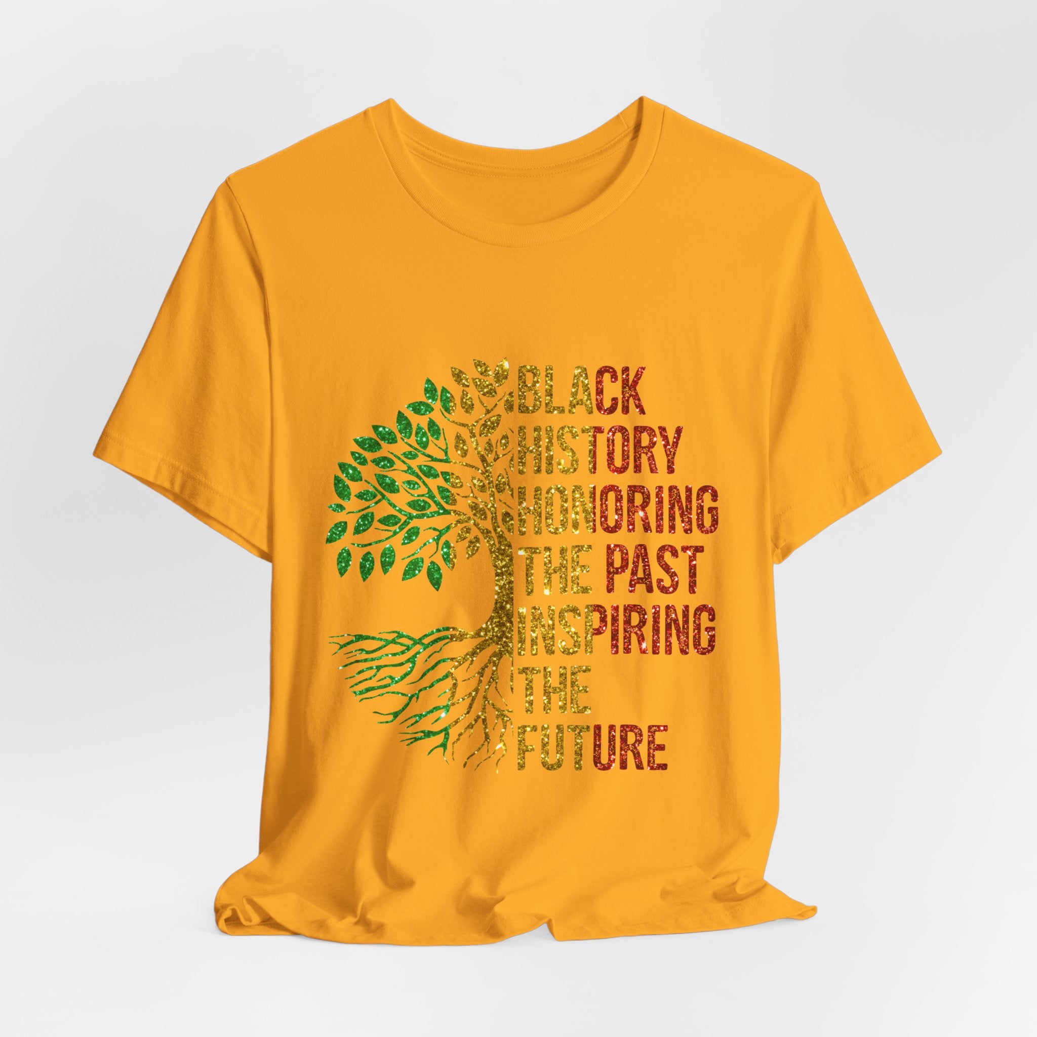 Black History Tree T-Shirt — "Honoring the Past, Inspiring the Future"