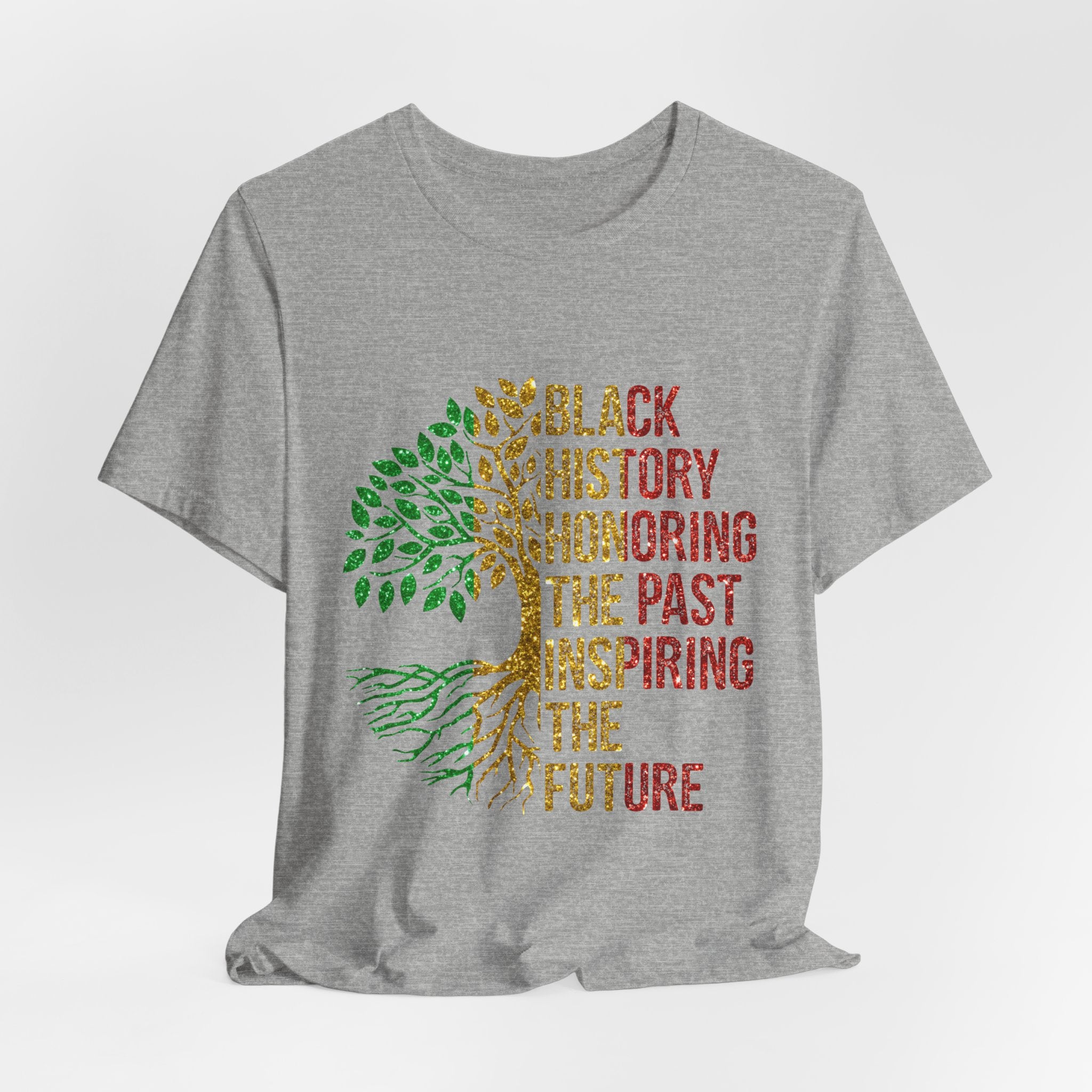 Black History Tree T-Shirt — "Honoring the Past, Inspiring the Future"
