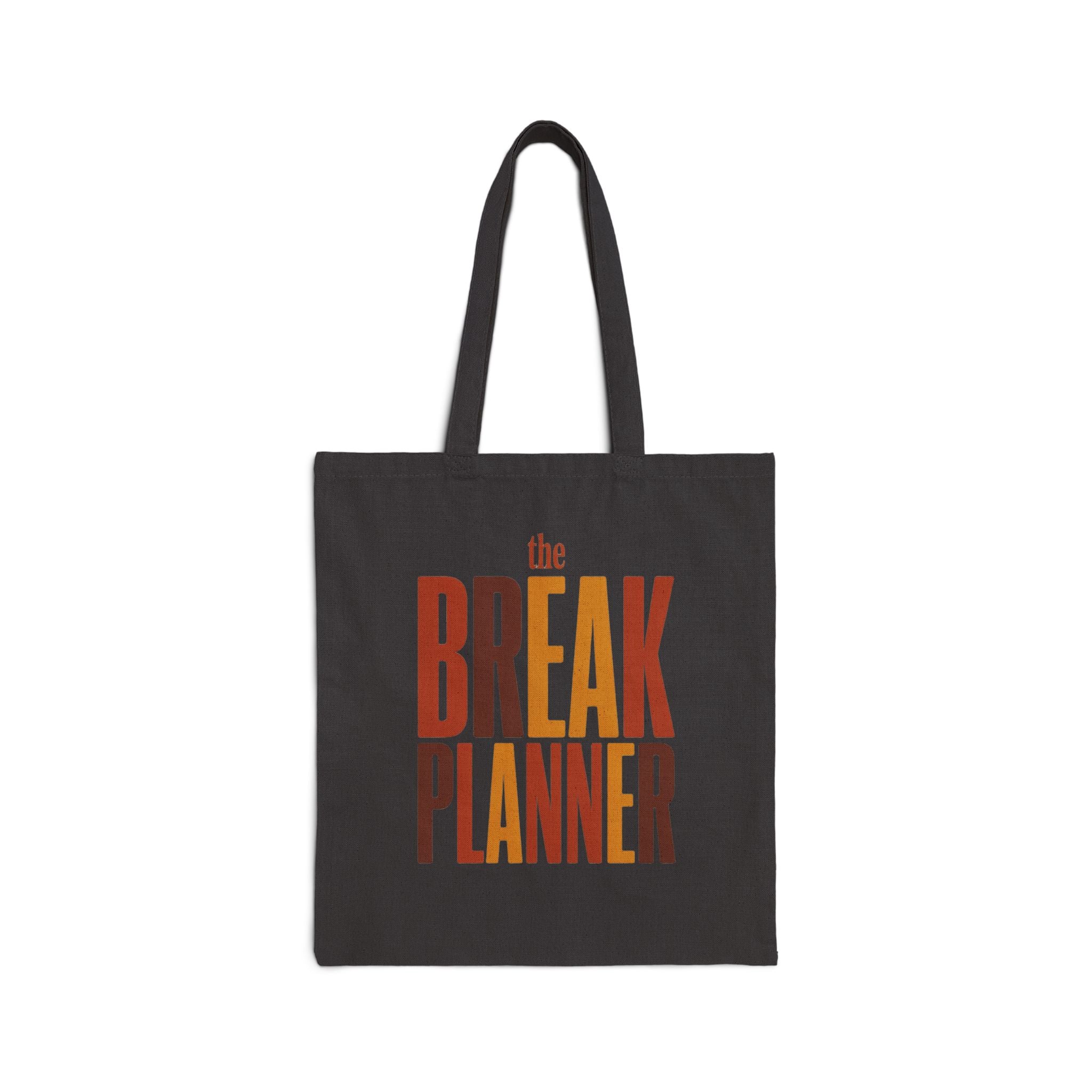 Break Planner Cotton Canvas Tote Bag