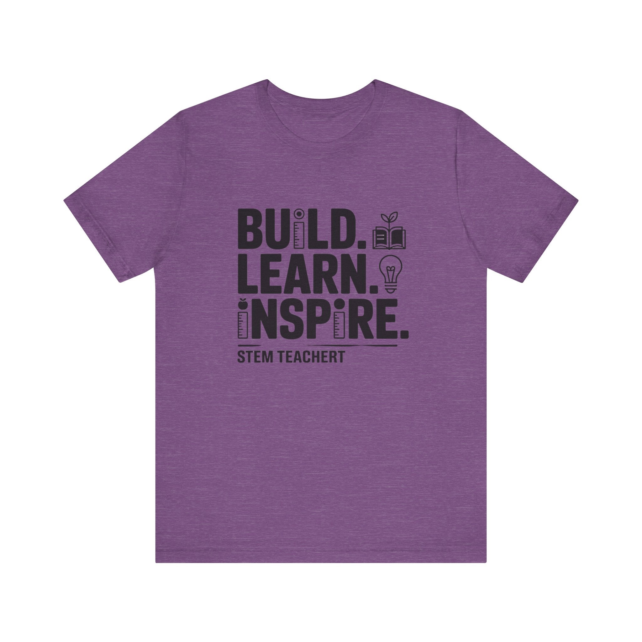 Inspire STEM Teacher Tee, Educational Shirt, Unisex T-Shirt, Teacher Gift, Back to School Outfit, Motivational Apparel