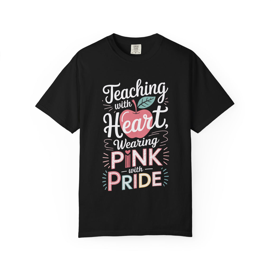 Teaching With Heart BCA Unisex Garment-Dyed T-shirt