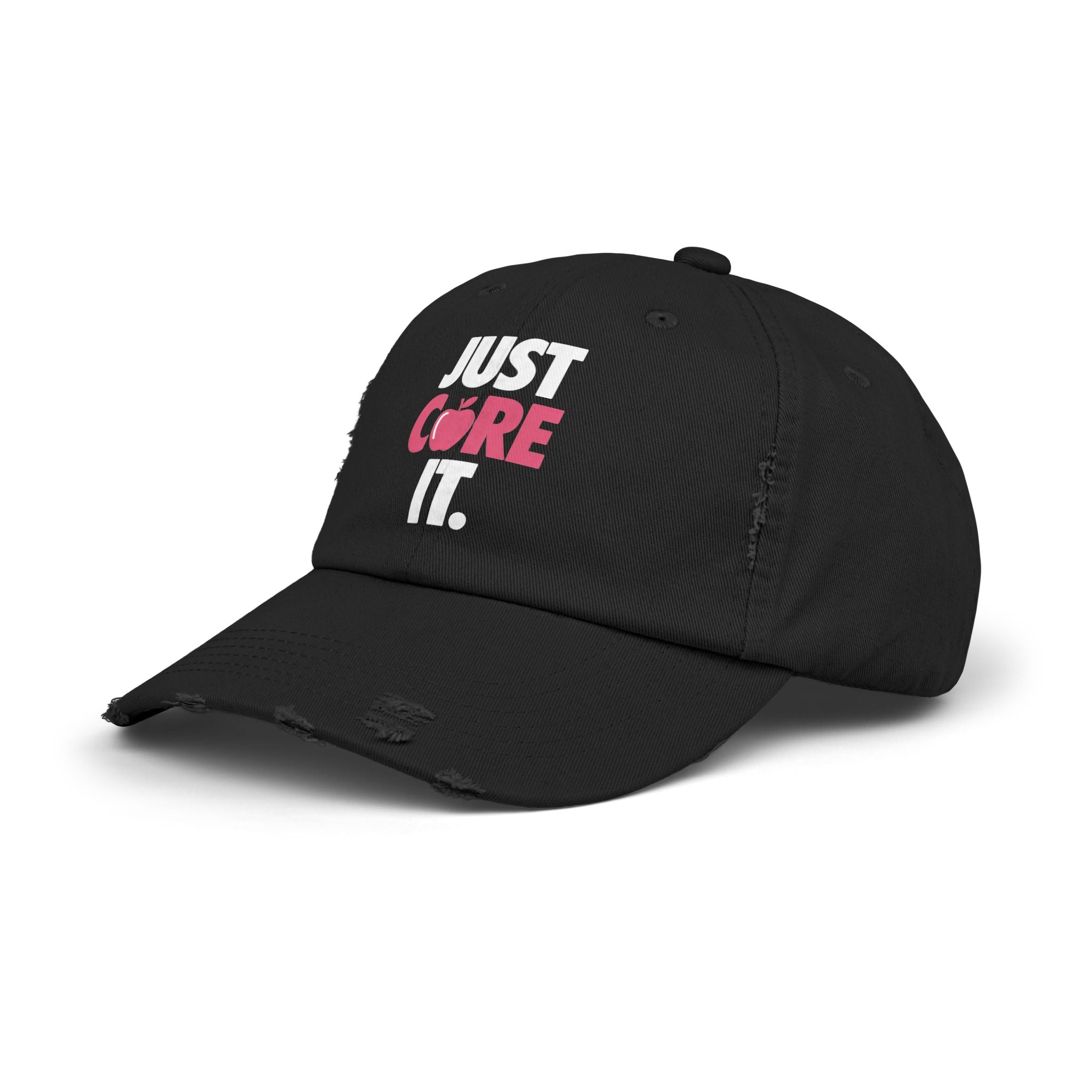 Just Cure IT (Breast Cancer Awareness ) Distressed Cap