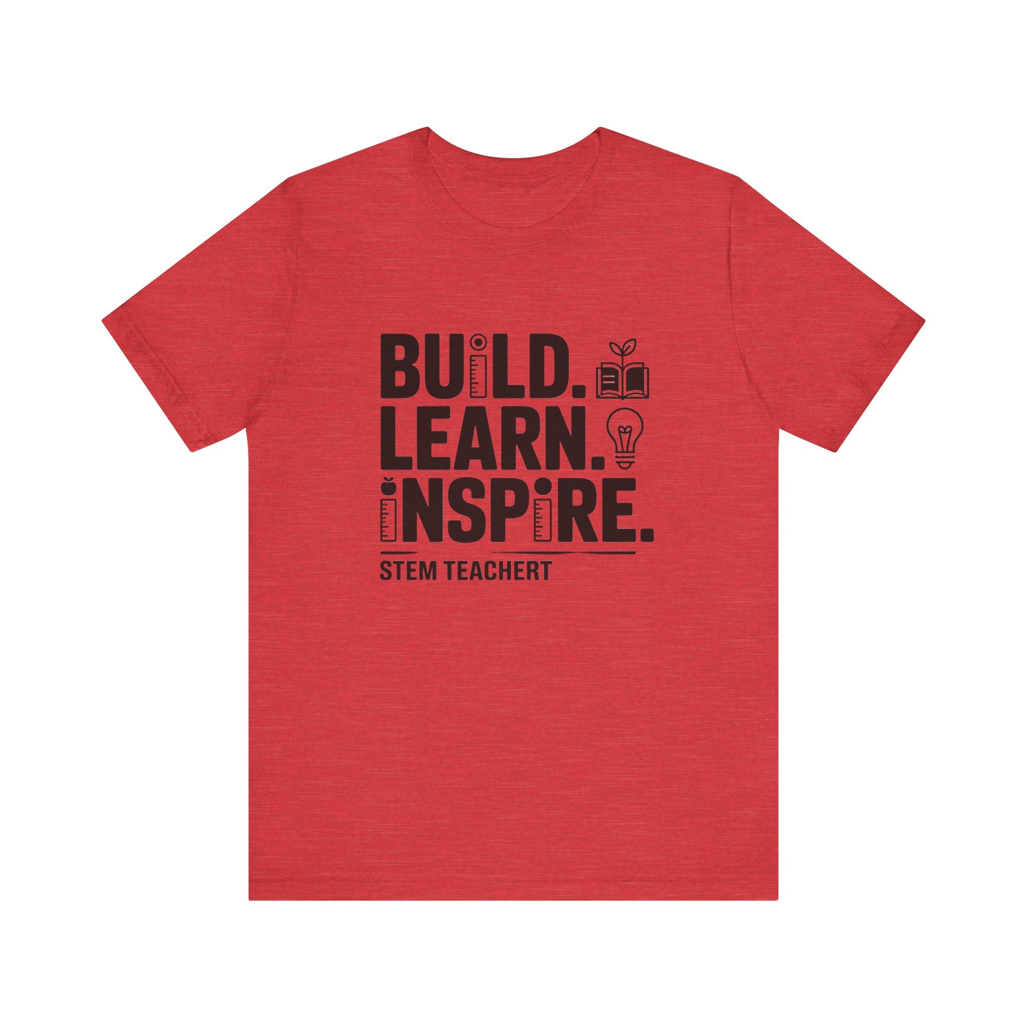 Inspire STEM Teacher Tee, Educational Shirt, Unisex T-Shirt, Teacher Gift, Back to School Outfit, Motivational Apparel