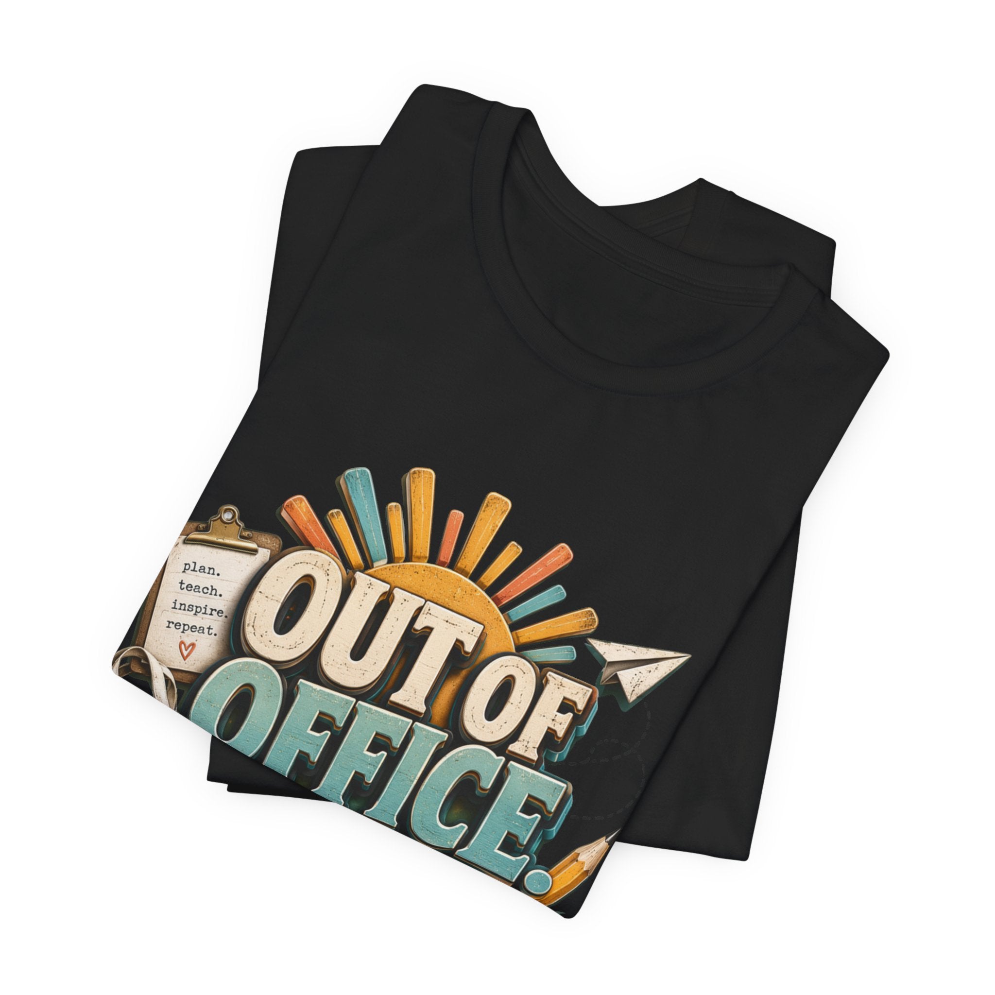 Out of Office Still the Influence T‑Shirt — Vacation & Influencer Beach Tee