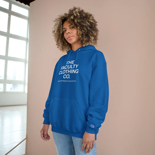Champion Faculty Hoodie - Comfortable Unisex Sweatshirt for Faculty Appreciation, Casual Wear, Gift for Teachers