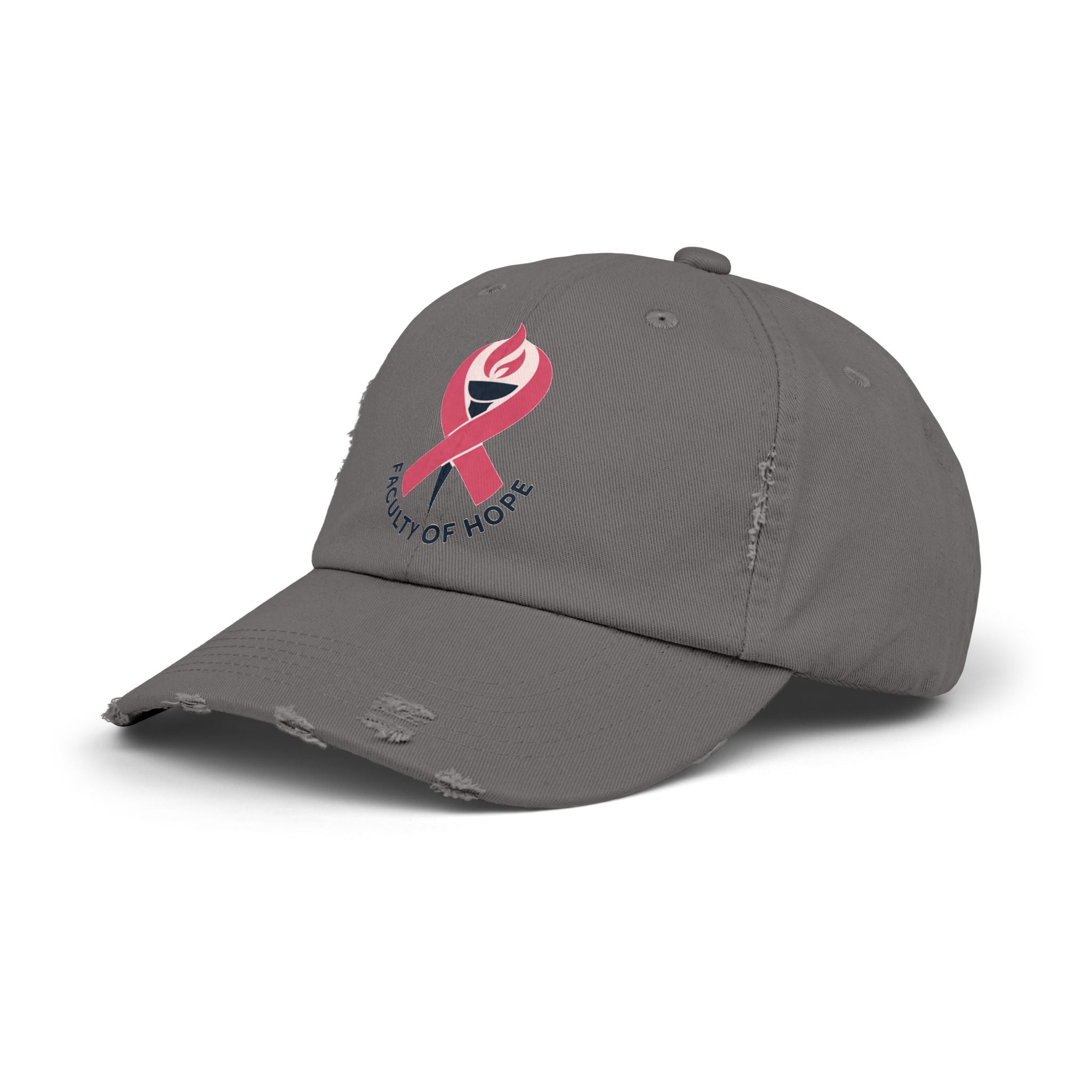 Faculty of Hope, Vintage Baseball Hat, Supportive Gift, Cancer Awareness, Everyday Casual Wear