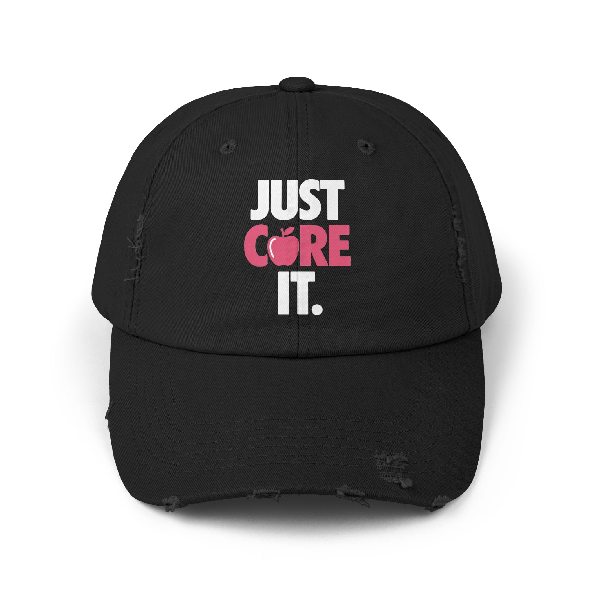 Just Cure IT (Breast Cancer Awareness ) Distressed Cap