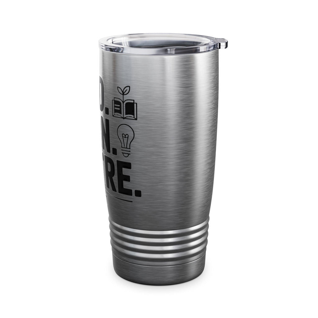 Inspiring Teacher Tumbler, 20oz Insulated Drinkware for STEM Enthusiasts, Motivational Gift for Educators, Teacher Appreciation, Back [...]