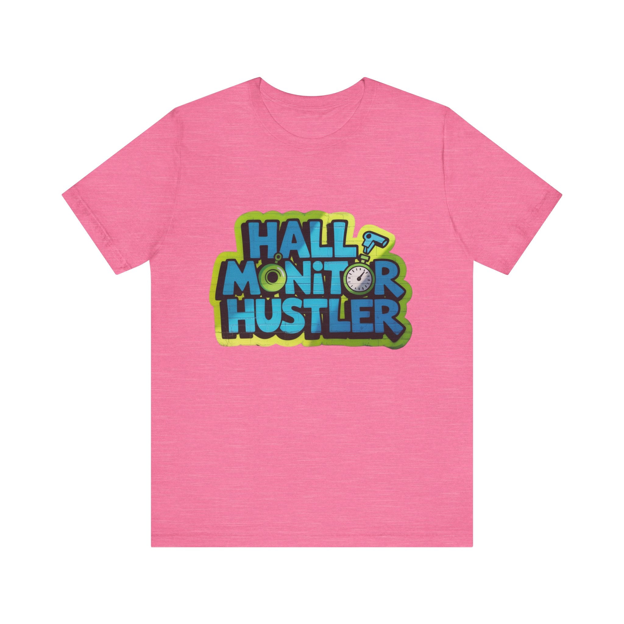 Hall Monitor Hustler Tee, Fun Teacher T-Shirt, Gift for Educators, School Spirit Shirt, Casual Everyday Wear, Back to School Gear